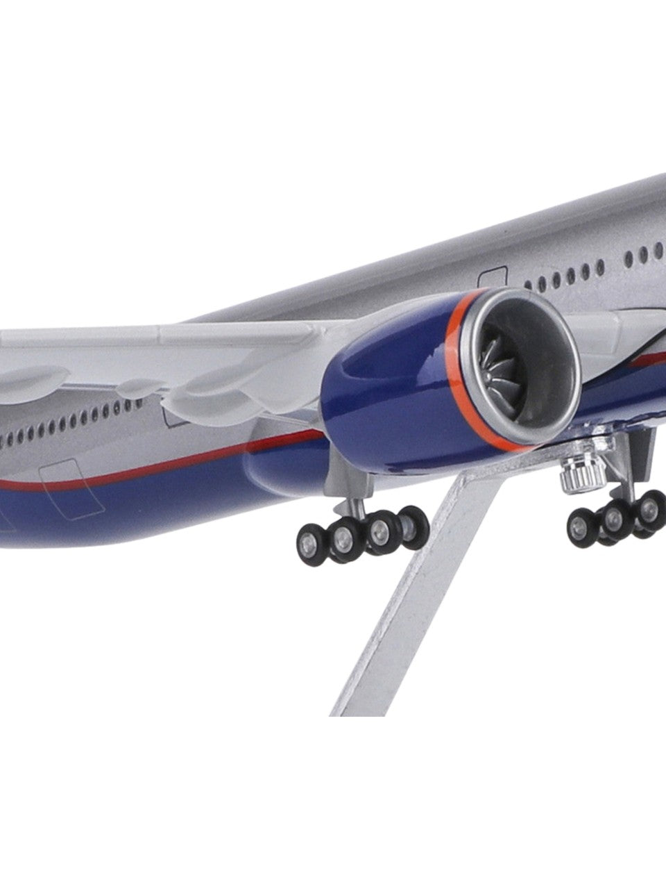 Ölçekli Aeroflot Boeing 777 Özel Tasarım Uçak Maketi