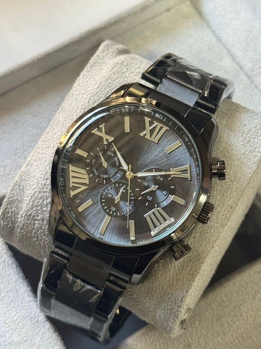 Kişiye Özel Kordonu İsim Yazılır Çelik Saat