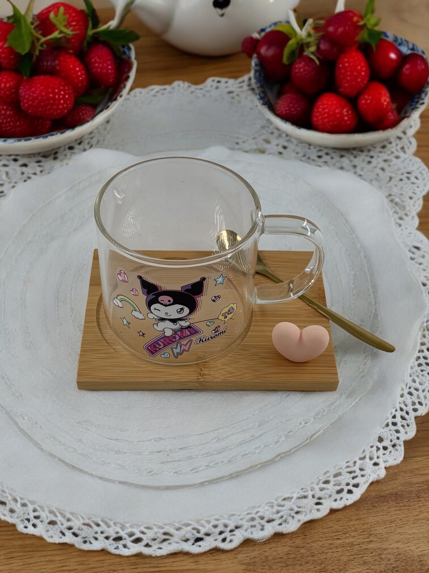 Kuromi Cam Kupa 09-06