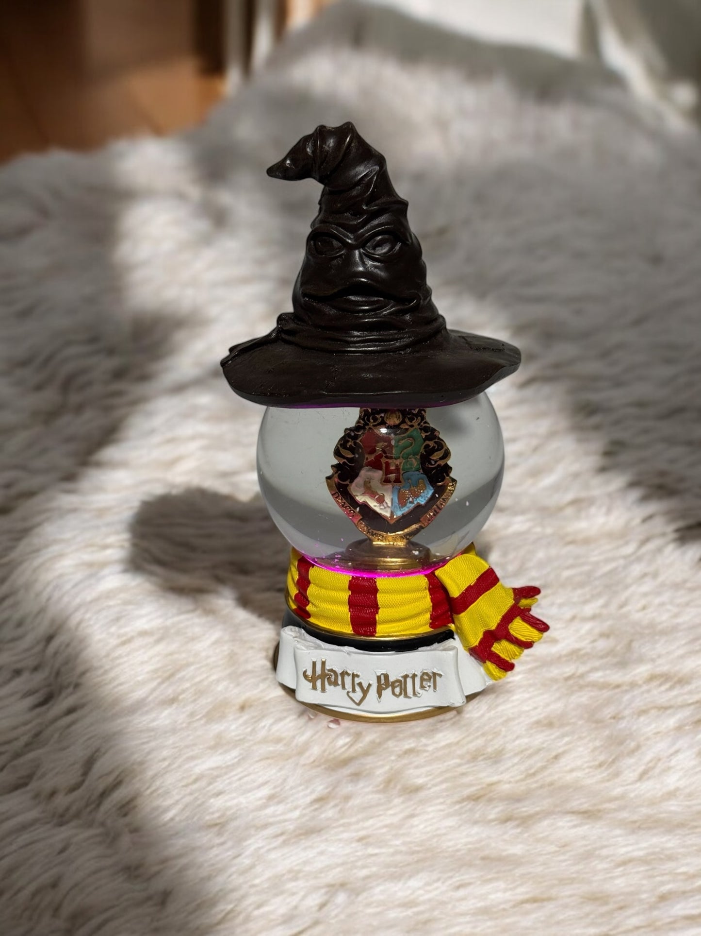 Harry Potter Büyük Boy Püskürtme Motorlu Işıklı Kar Küresi