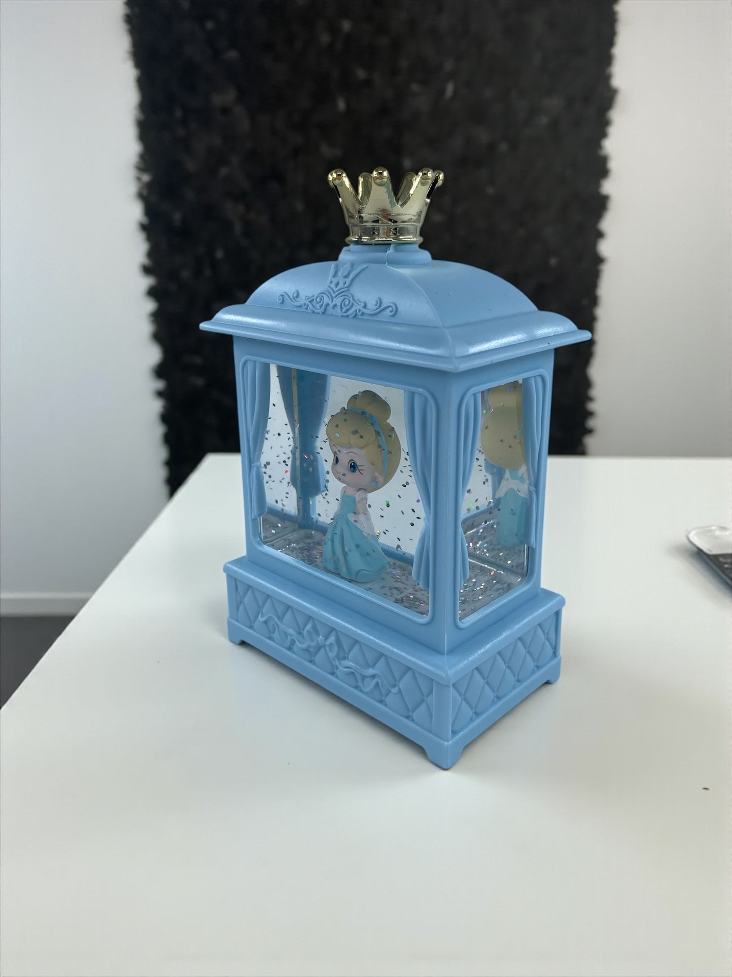 Frozen Işıklı Simli Pls. Fanus