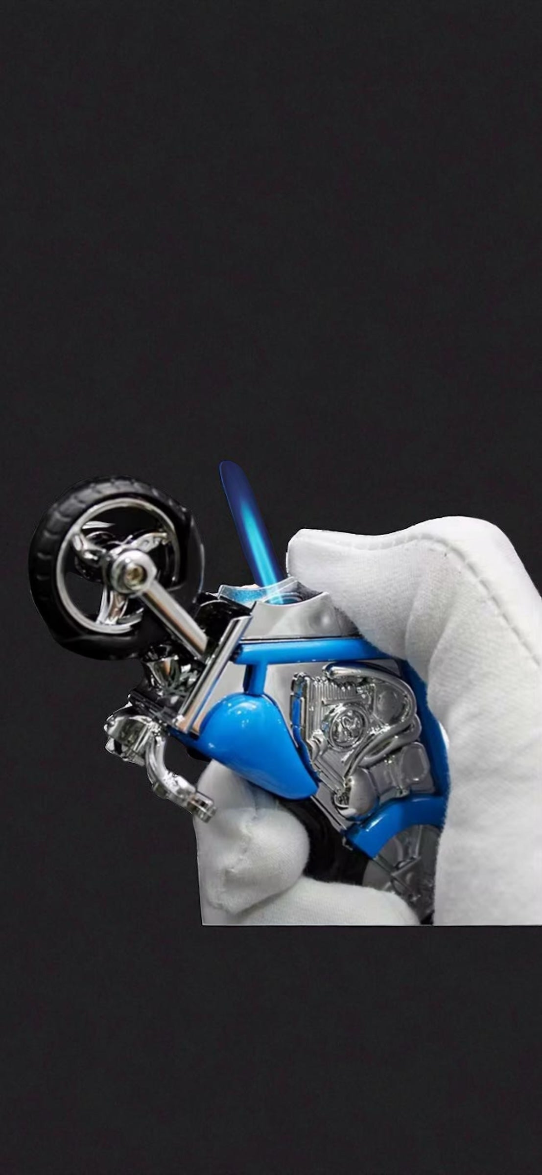 Chopper Motosiklet Şeklinde Gazlı Çakmak 0600