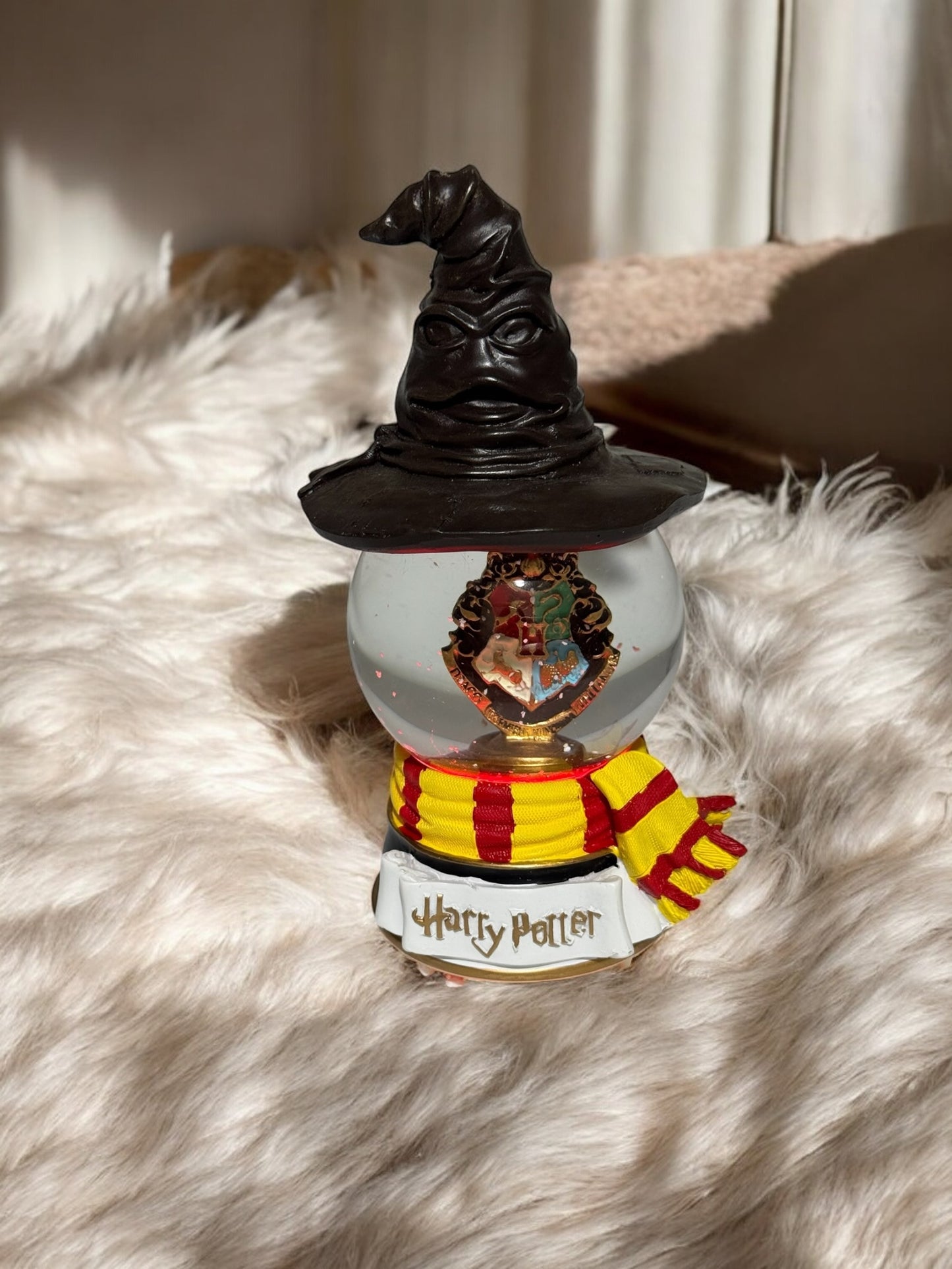 Harry Potter Büyük Boy Püskürtme Motorlu Işıklı Kar Küresi