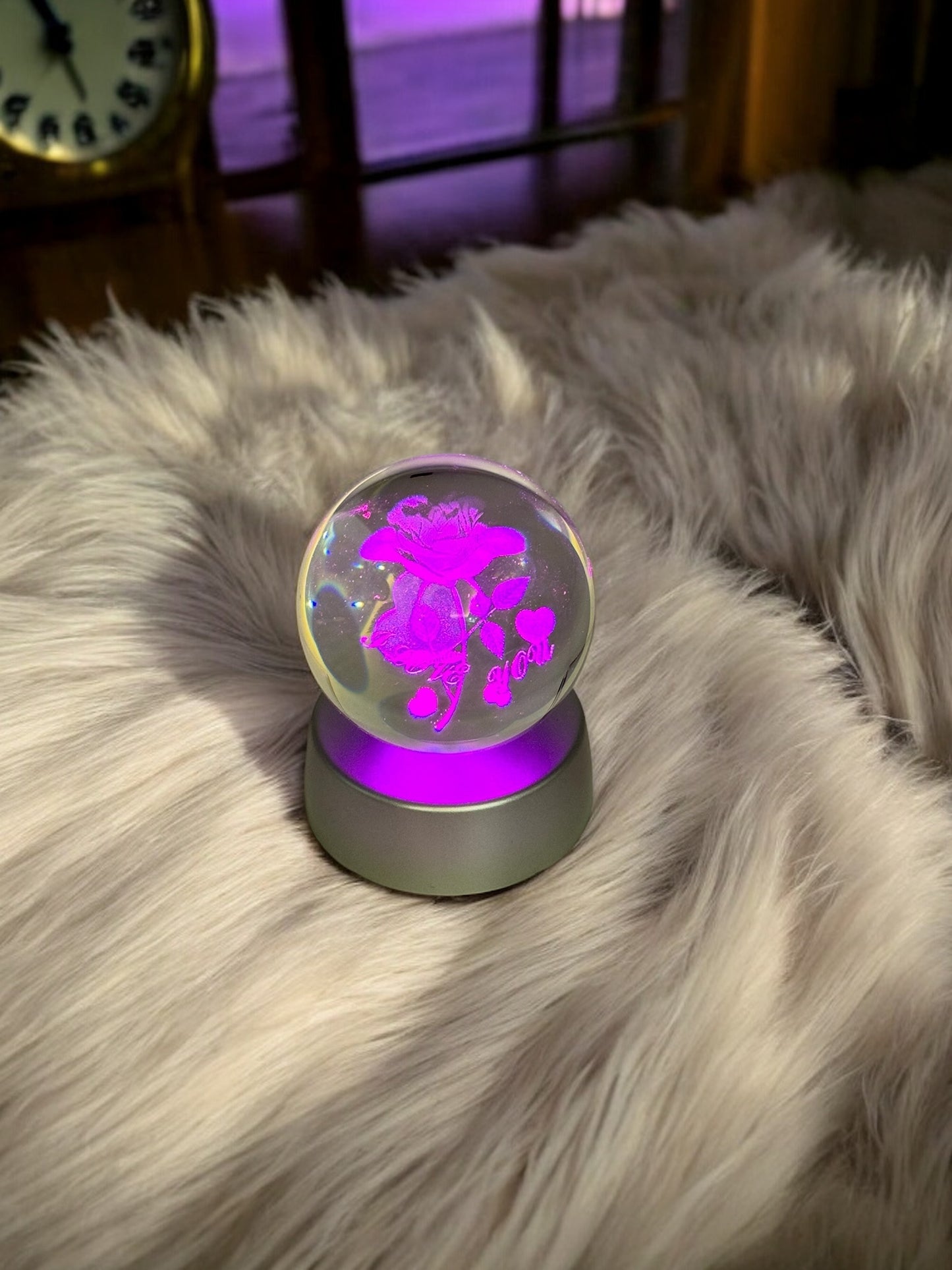 Güllü I Love You Cam Küre