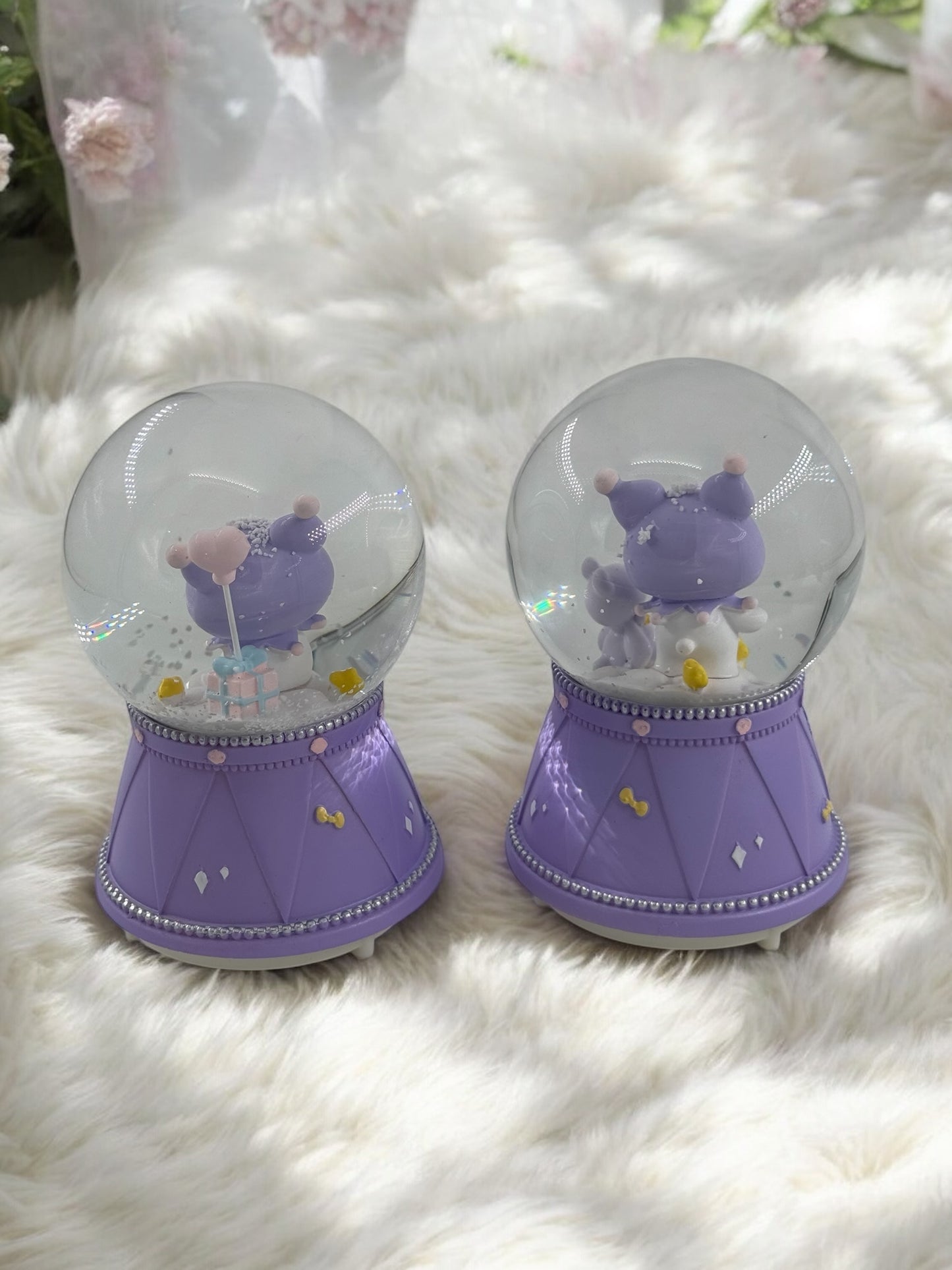 Kuromi Temalı Orta Boy Kar Küresi 4-543