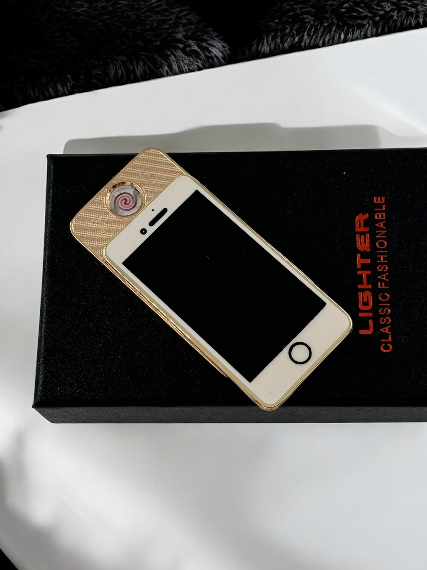 İphone Model Elektronik Şarjlı Çakmak 5678