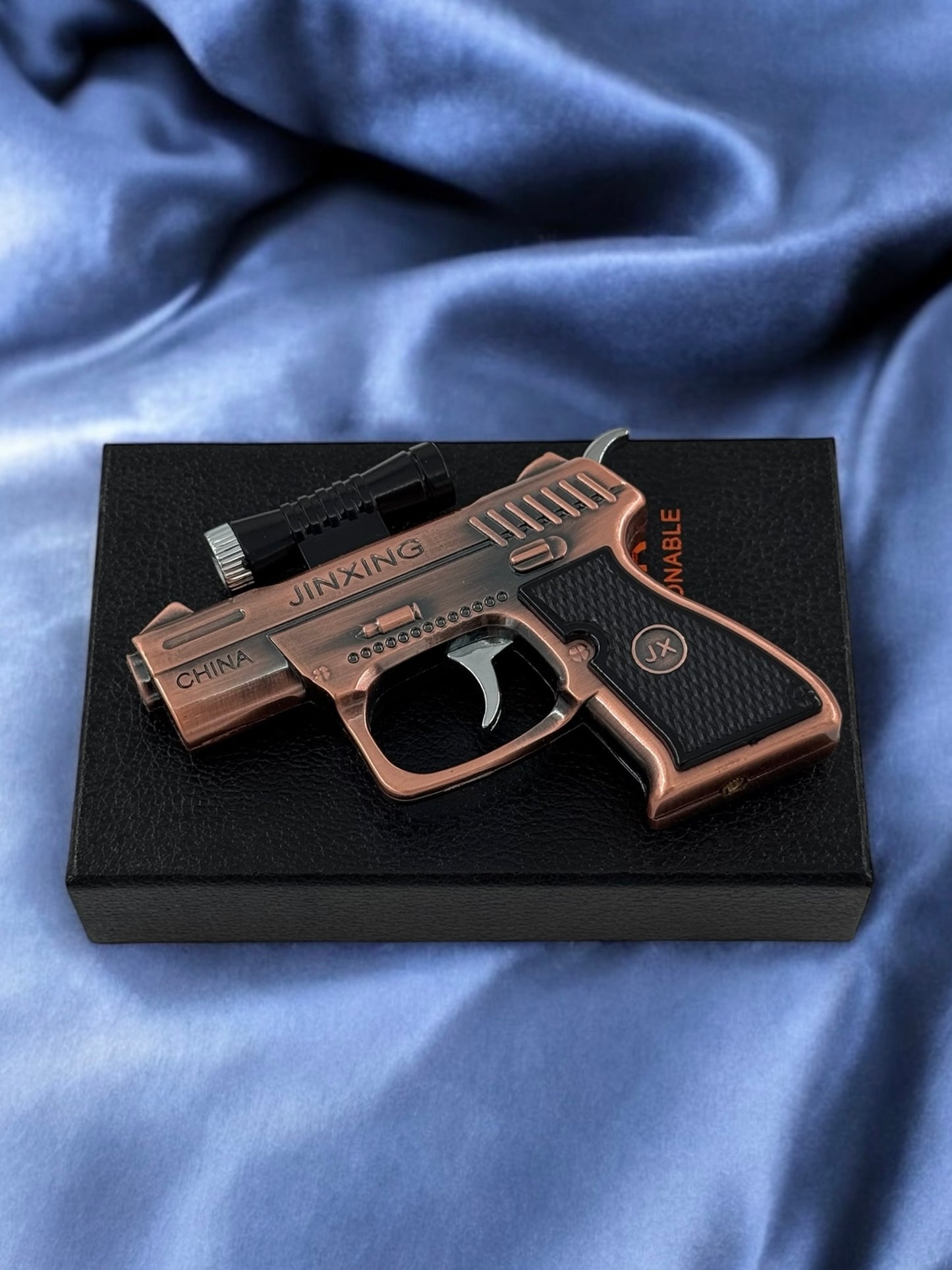Lazerli Mini Tabanca Çakmak 1677