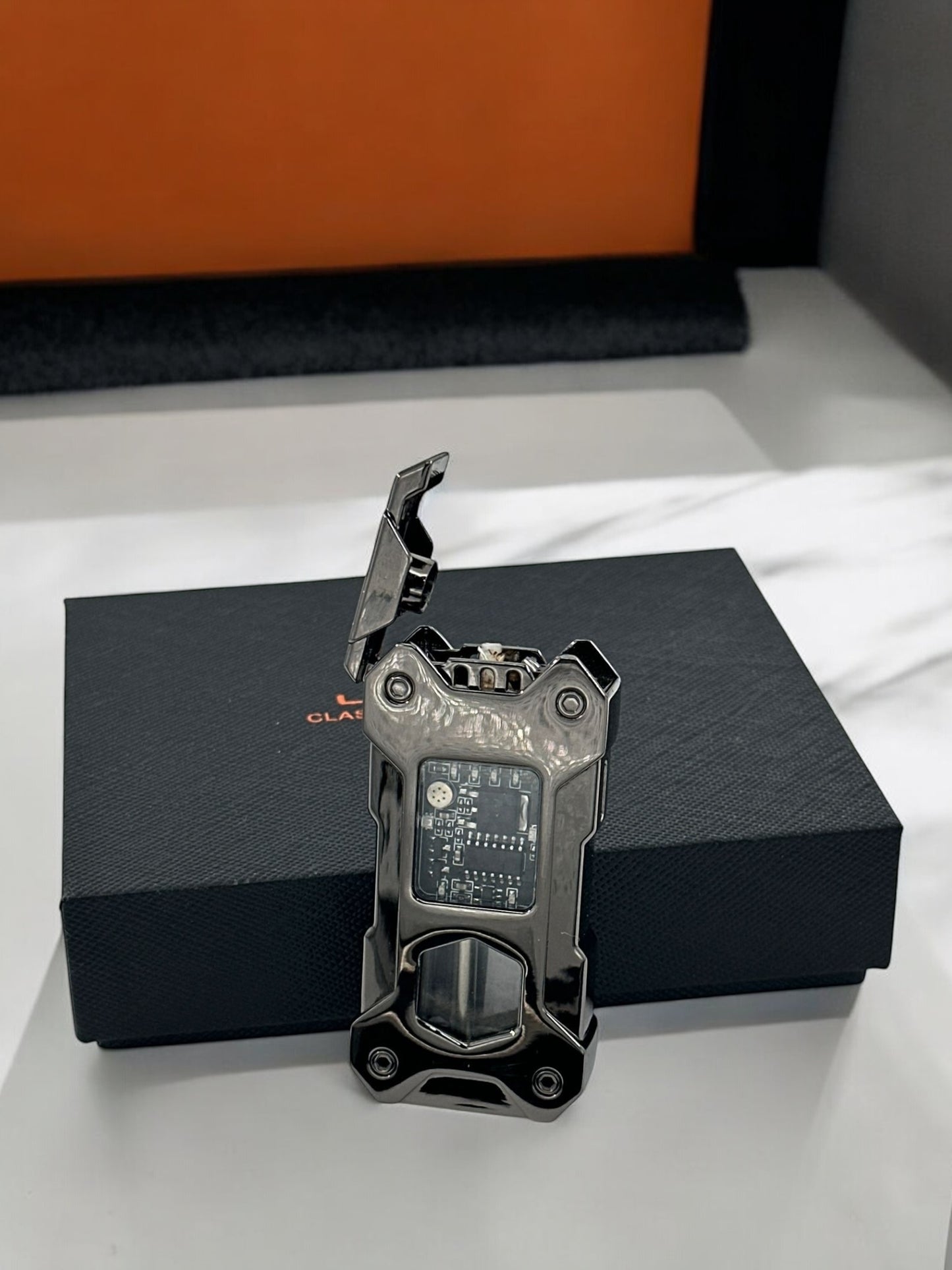 Ses Sensörlü Luxury Şarjlı Çakmak