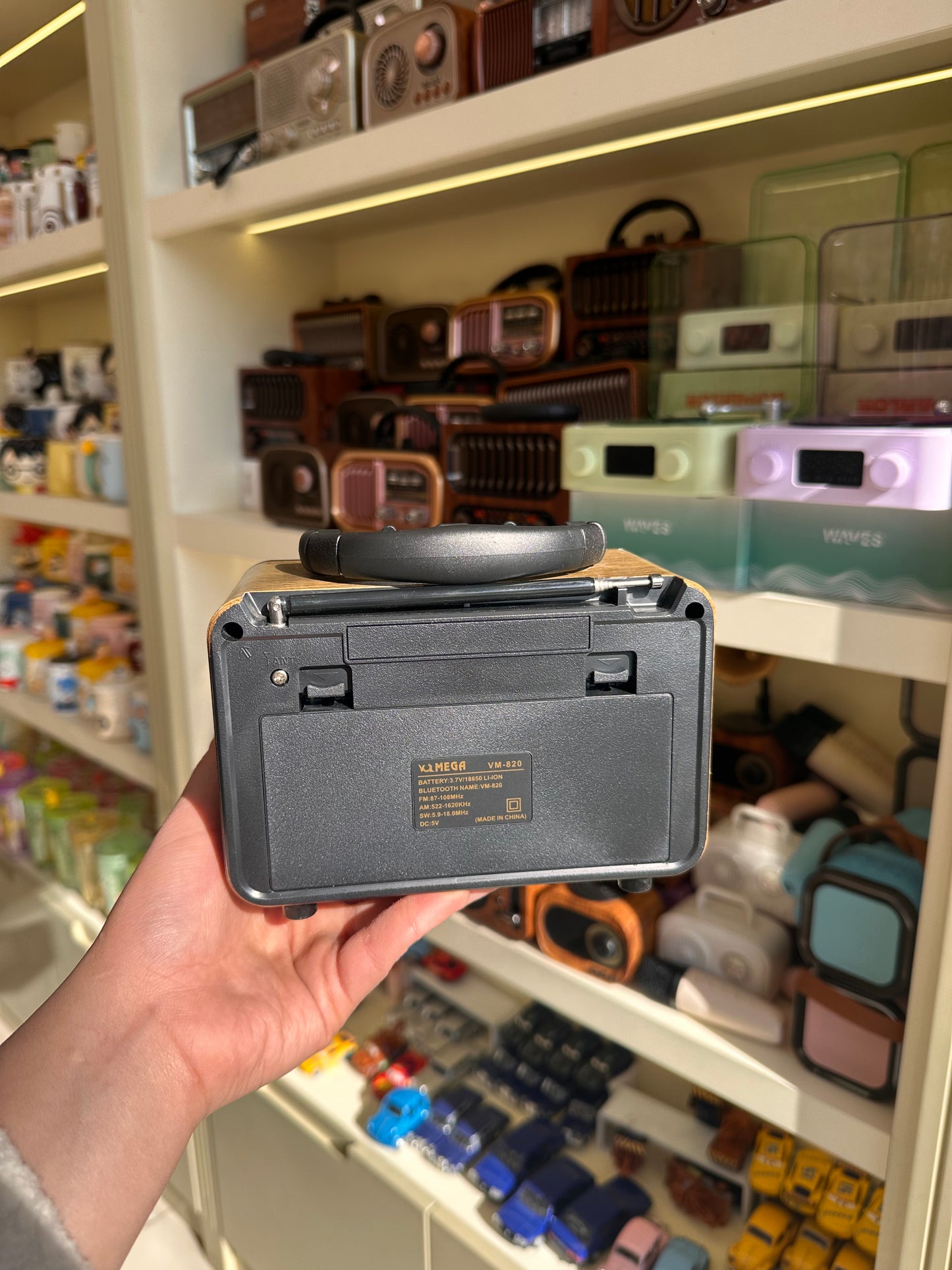 Nostaljik Bluetooth Bağlantılı Radyo VM-820