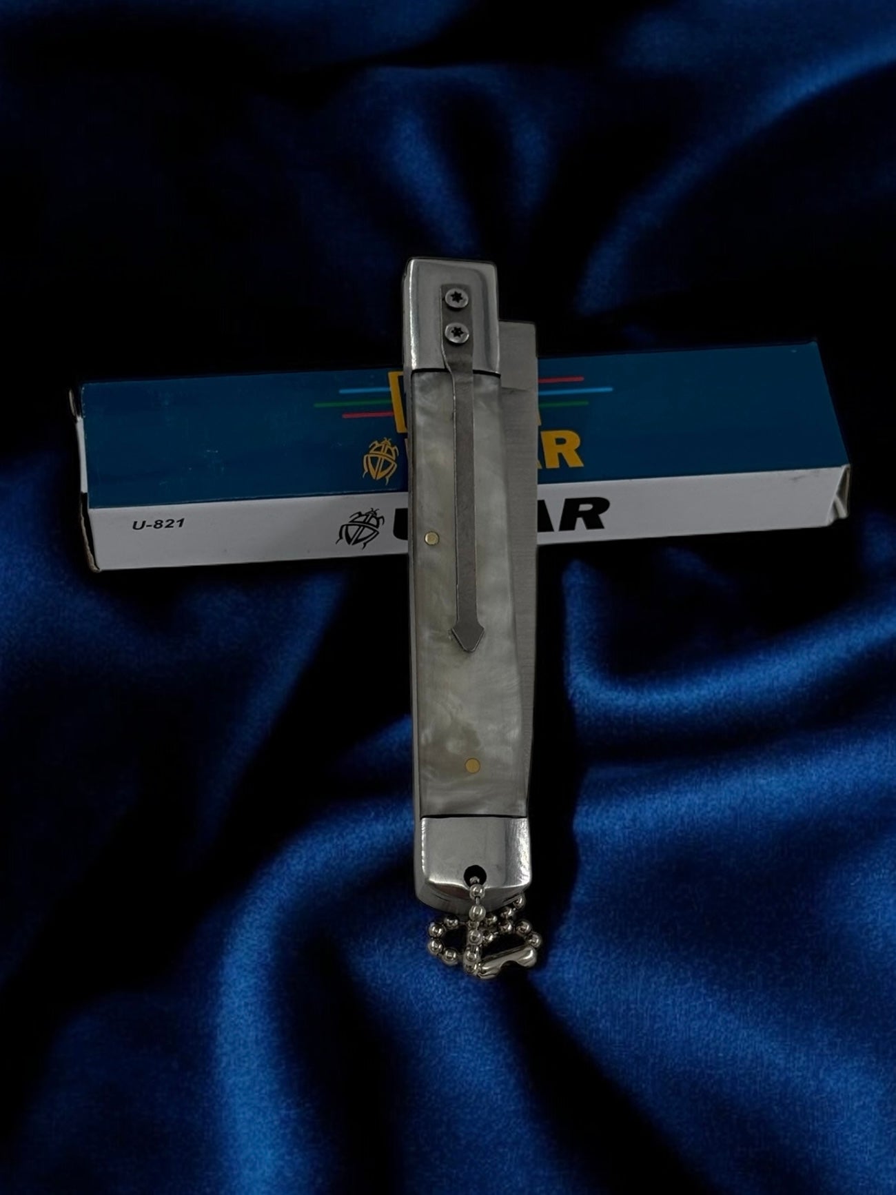 Mini Kemere Takmalı Sedef Çakı U-821