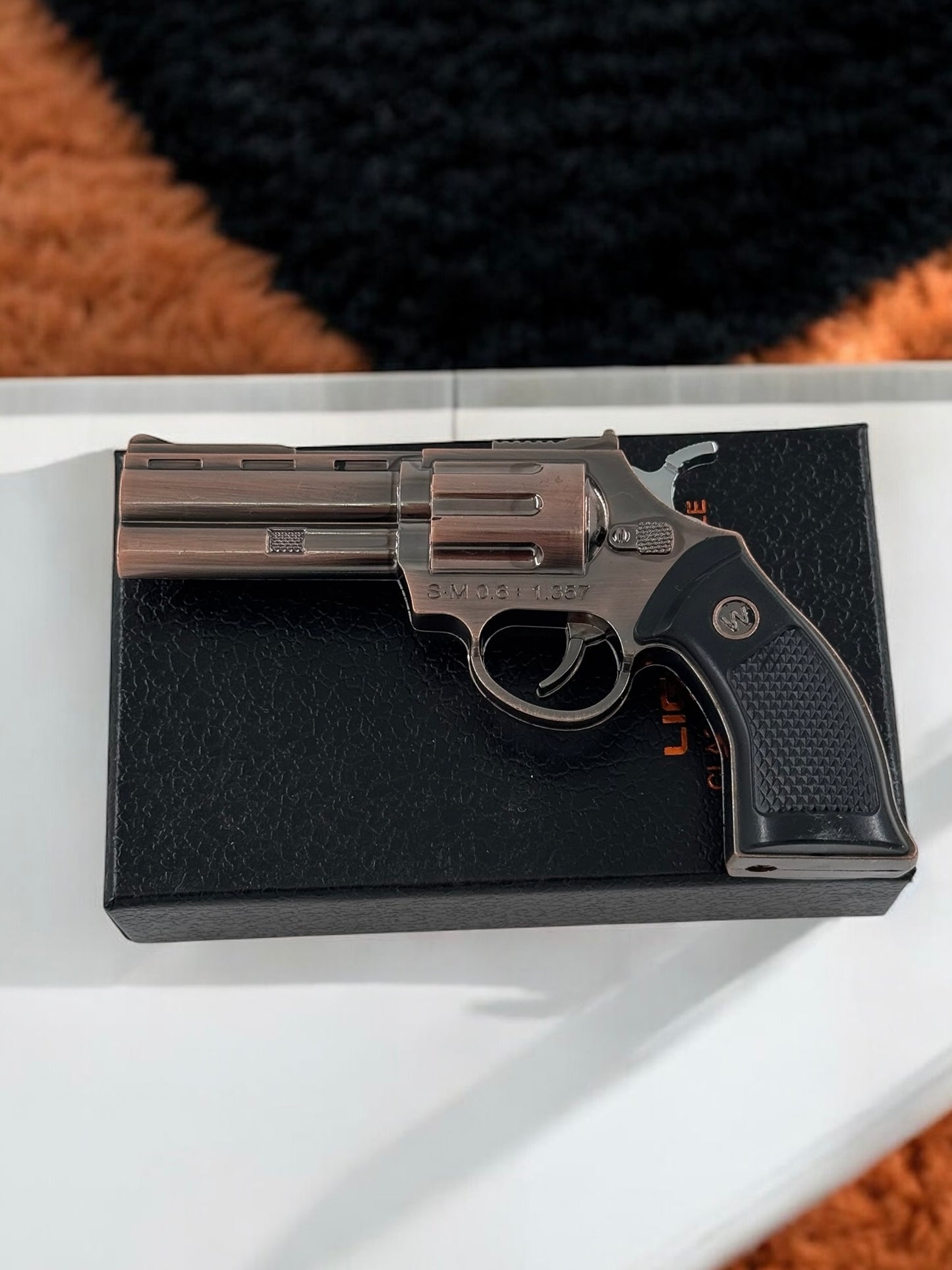 Smith Wesson 357 Magnum Mini Toplu Tabanca Çakmak 6182