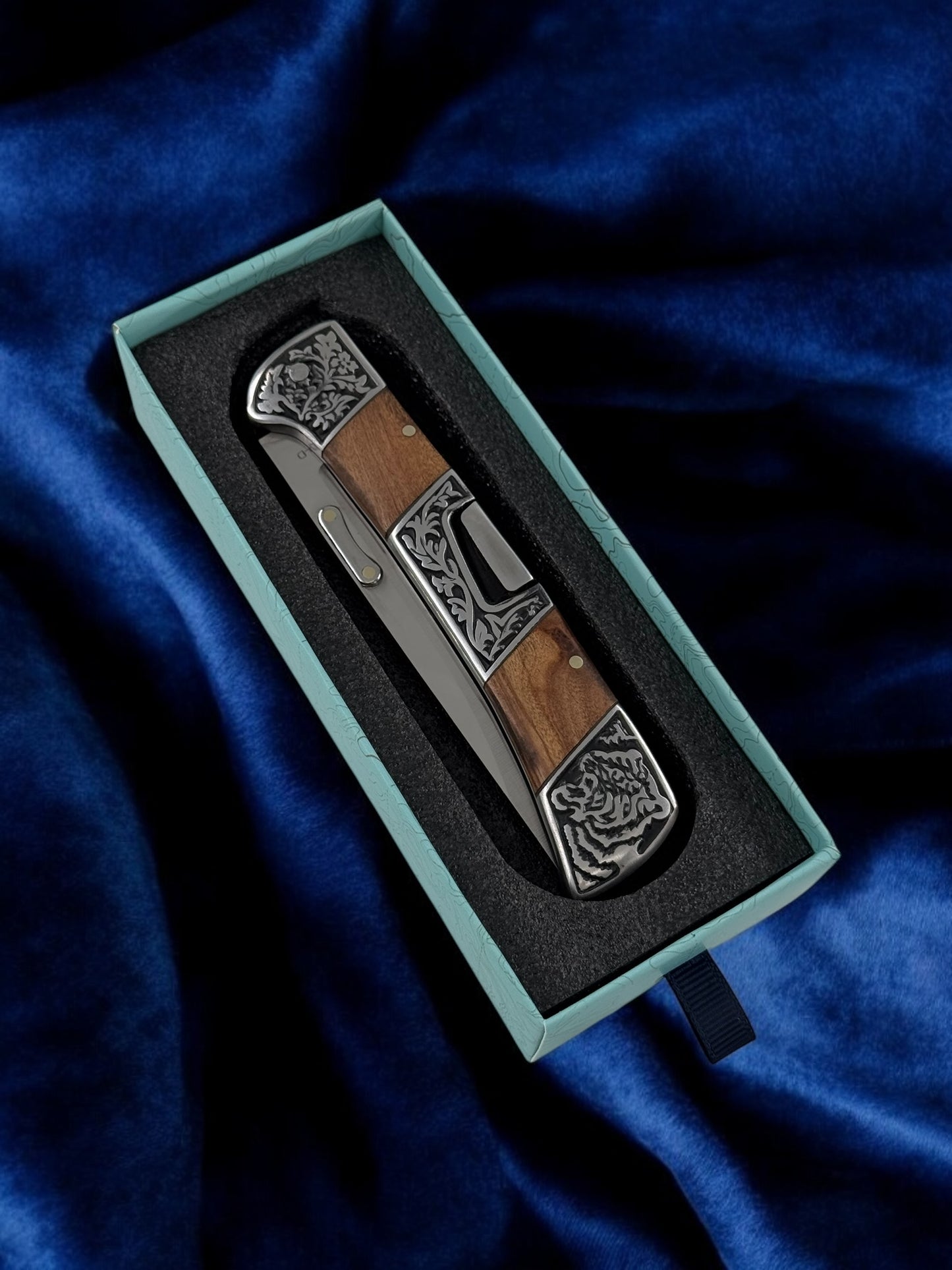 Columbia Desenli Çakı Kahve A3159-D