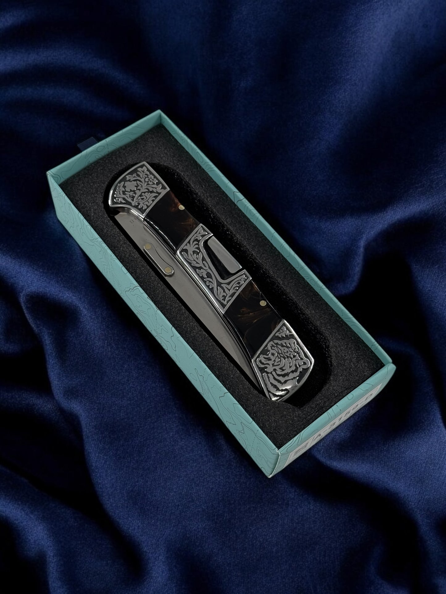 Columbia Desenli Çakı Koyu Kahve A3159-B