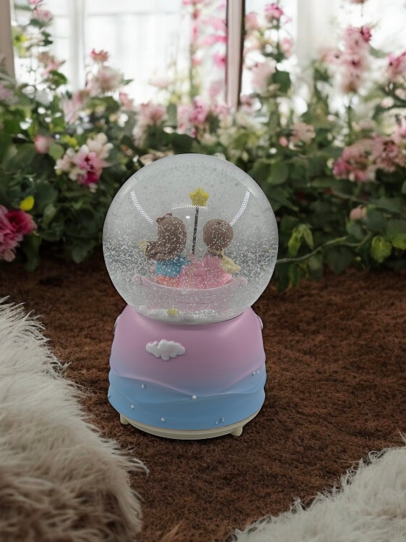 Sevgili Temalı Forever Orta Boy Kar Küresi