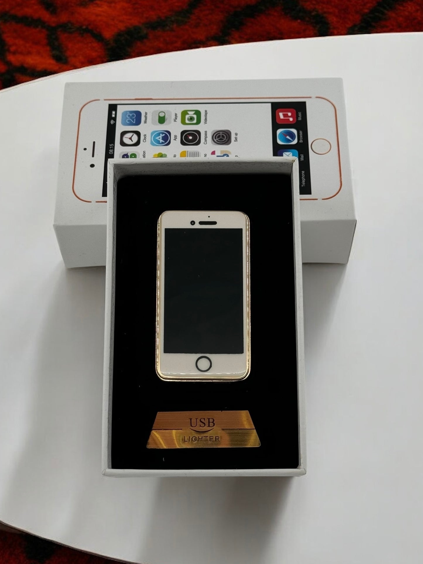 İphone Model Elektronik Şarjlı Çakmak 5678