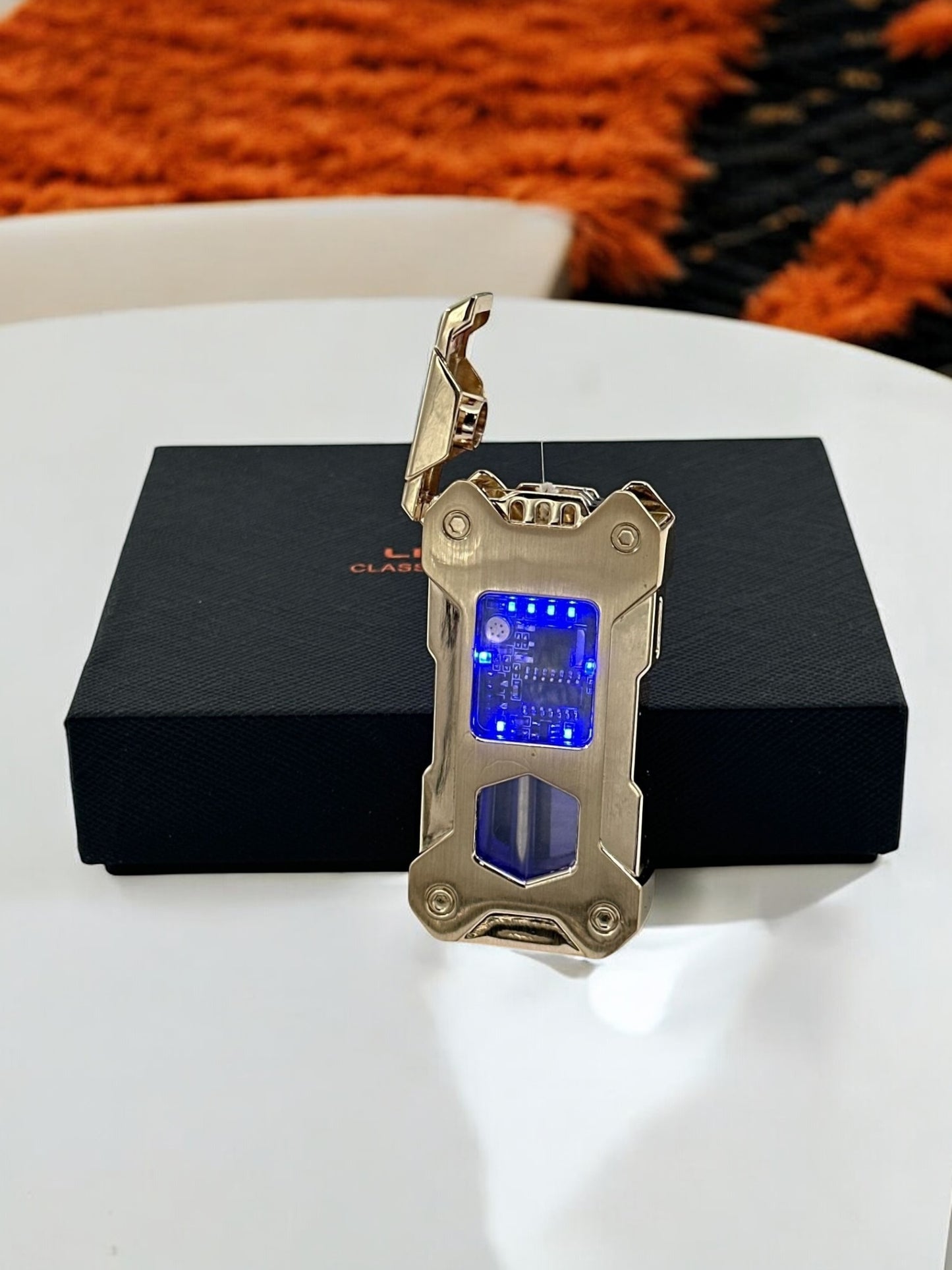 Ses Sensörlü Luxury Şarjlı Çakmak