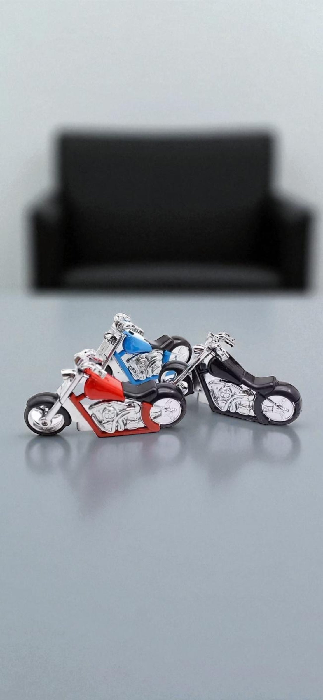 Chopper Motosiklet Şeklinde Gazlı Çakmak 0600