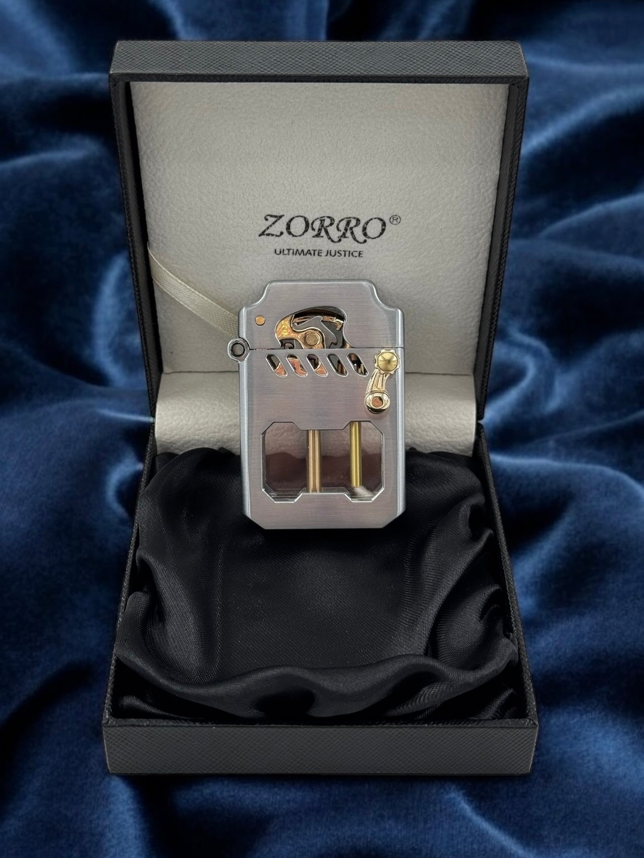 Zorro Lüx Çarklı Benzinli Çakmak 786-002