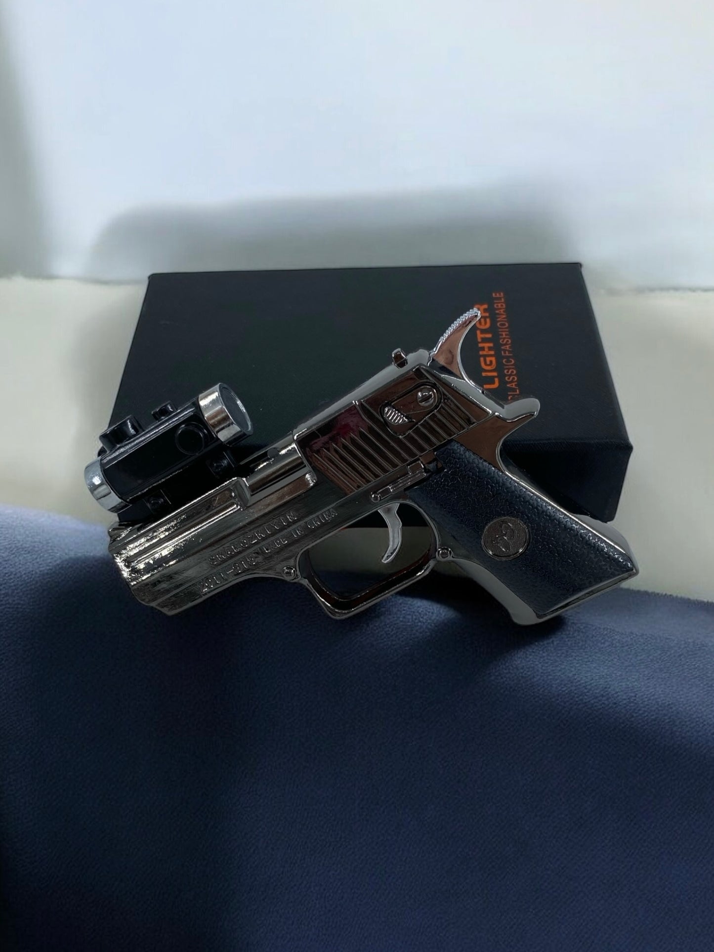 Lazerli Mini Tabanca Çakmak 5362