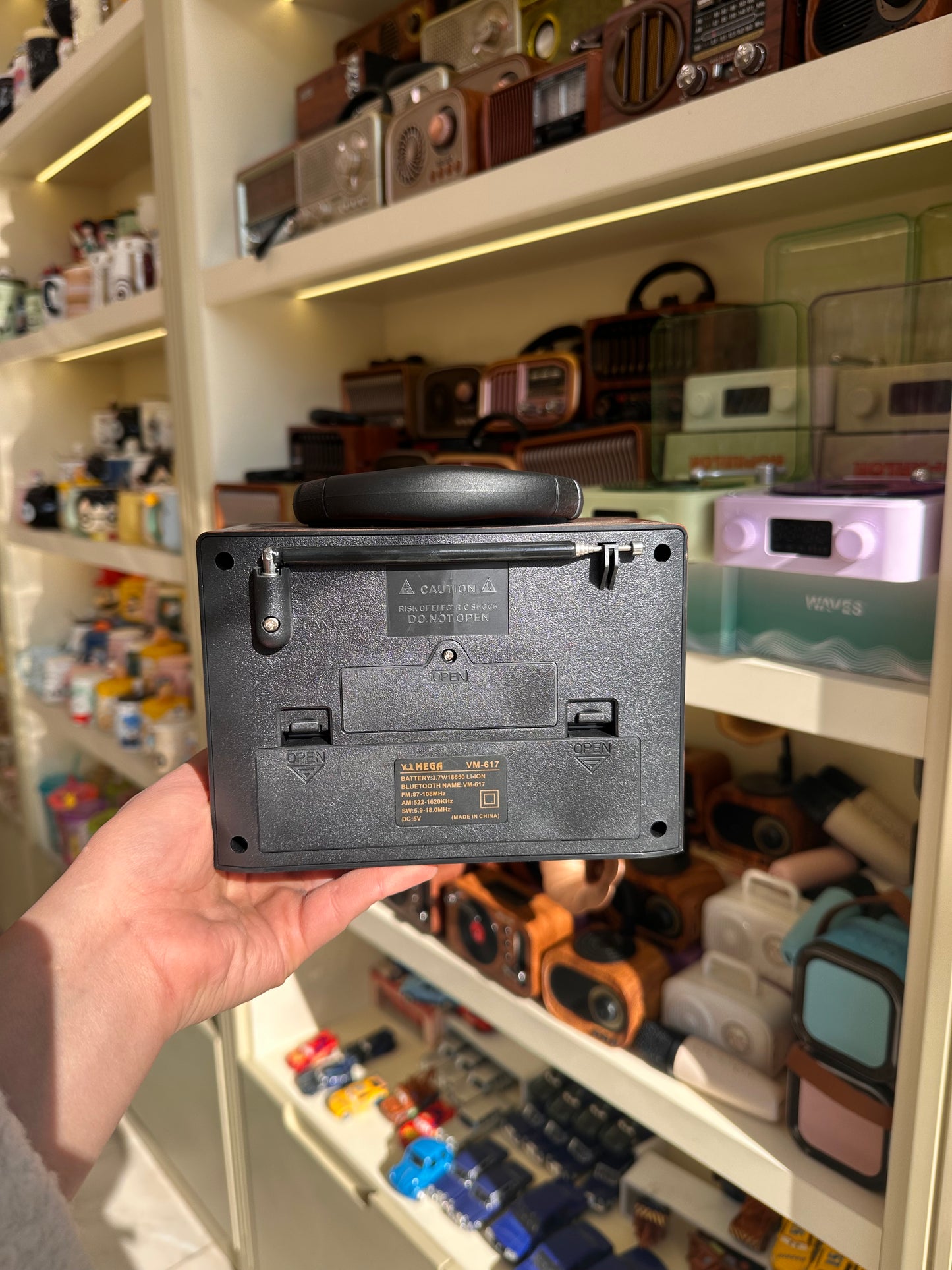 Nostaljik Bluetooth Bağlantılı Radyo VM-617