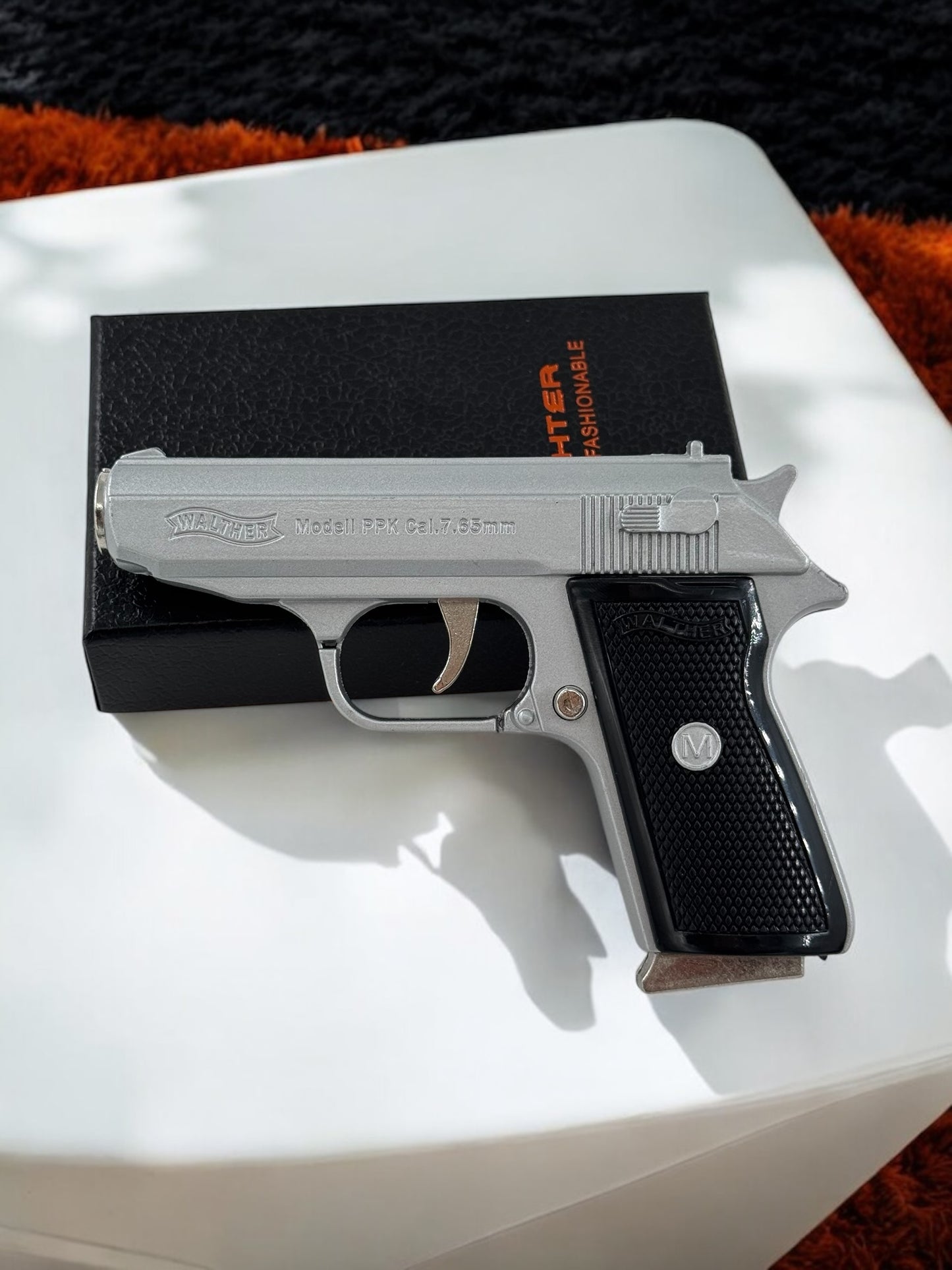 Walther Çakılı Metal Tabanca Modeli Kılıflı Kutusunda 7677