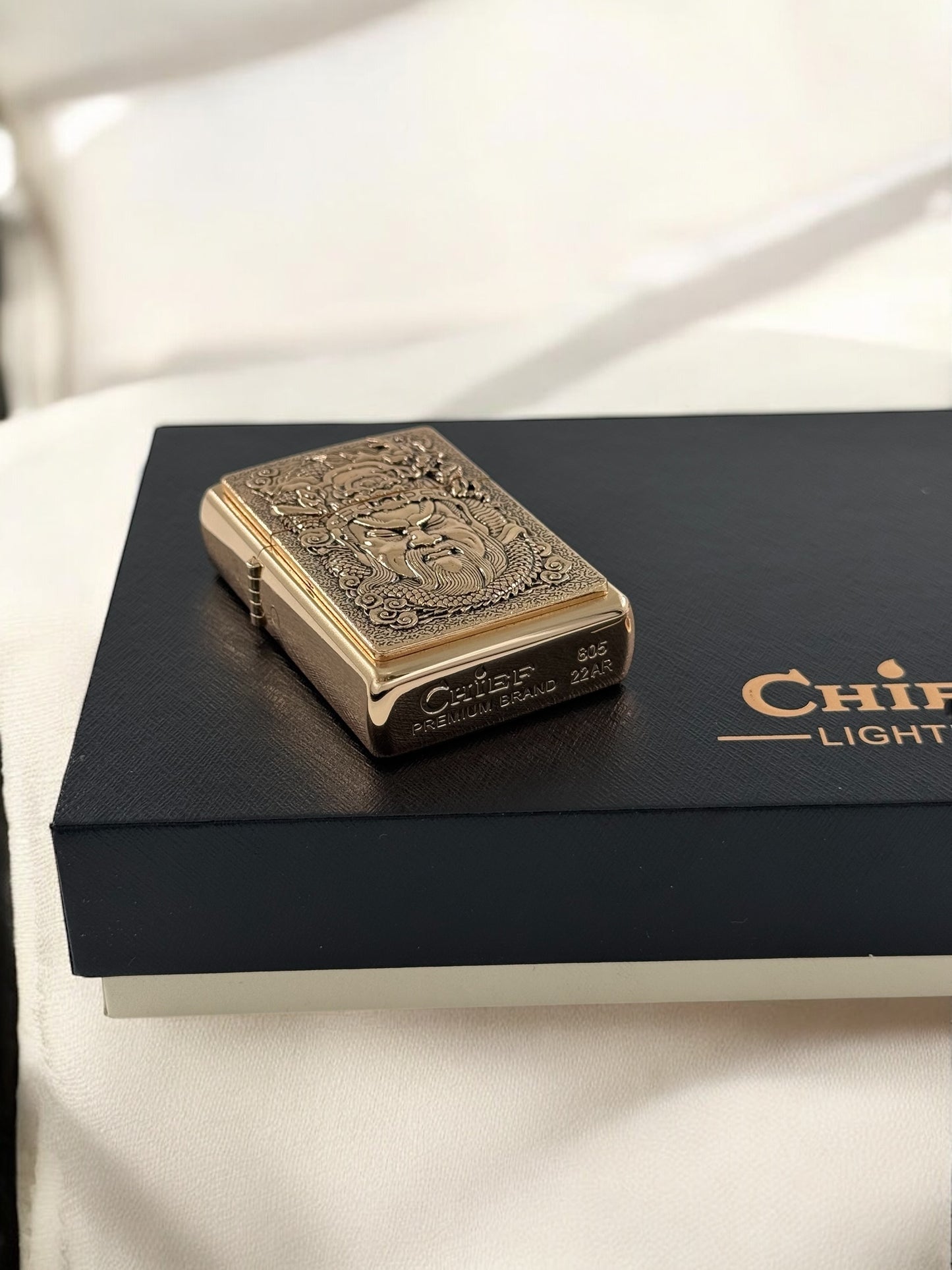 Chief Antiq Gold 2'li Set Çakmak 6271