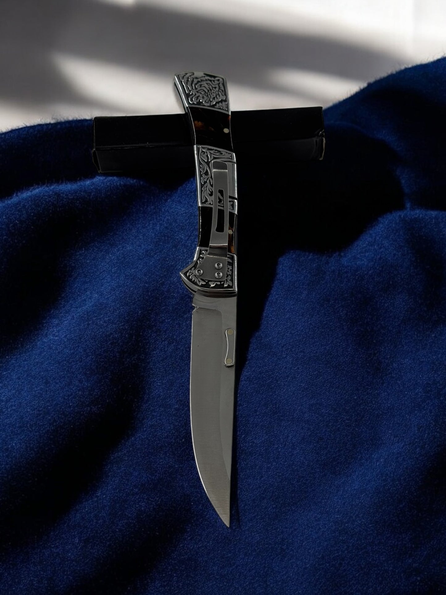 Columbia Desenli Çakı Koyu Kahve A3159-B