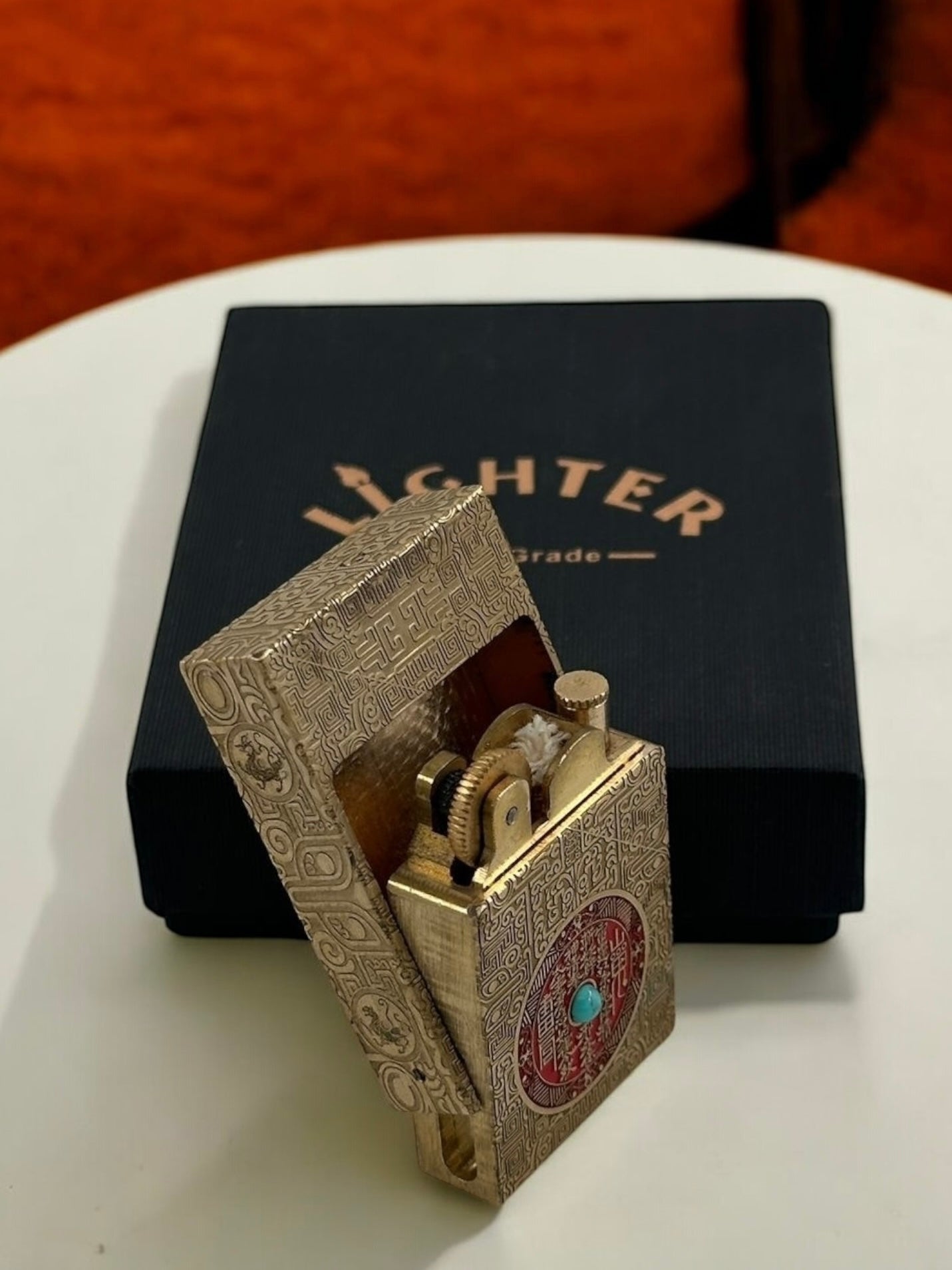 High Grade Lighter Özel Seri Prinç İşlemeli Çakmak