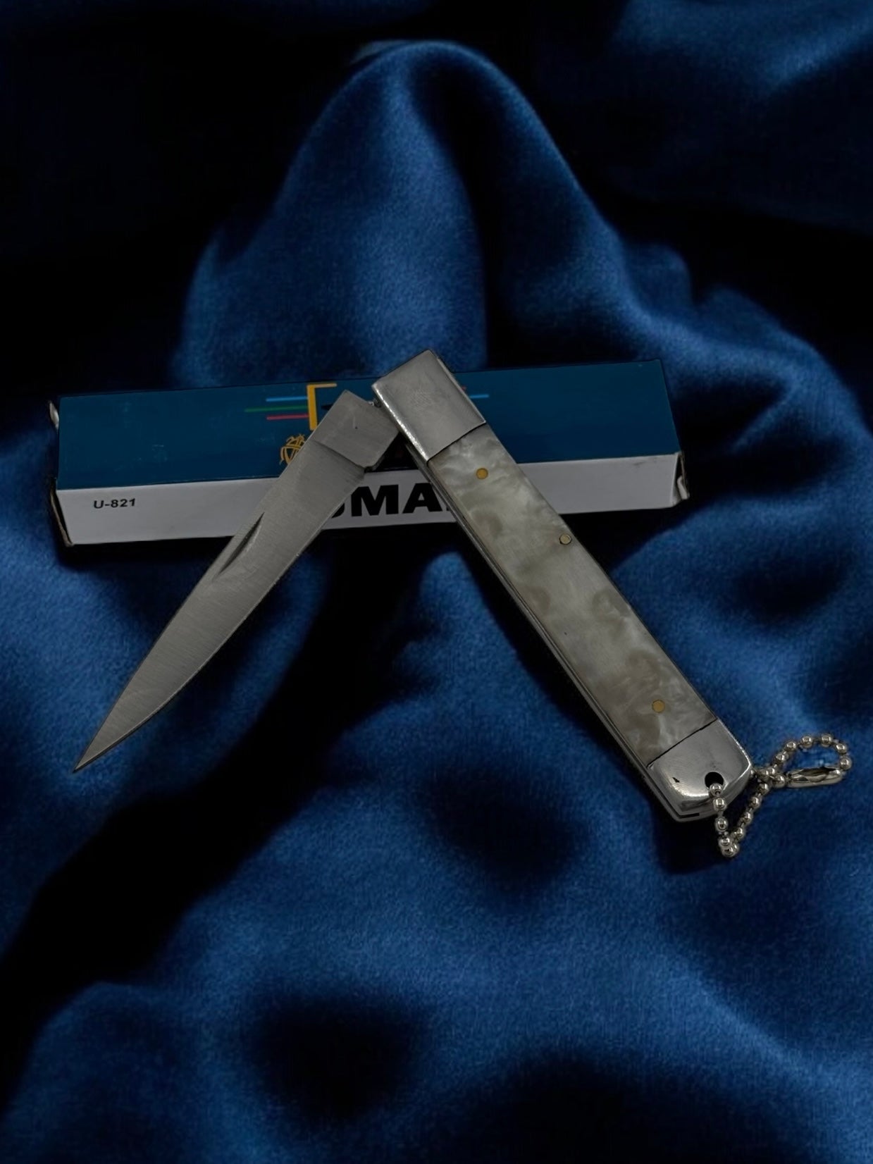 Mini Kemere Takmalı Sedef Çakı U-821