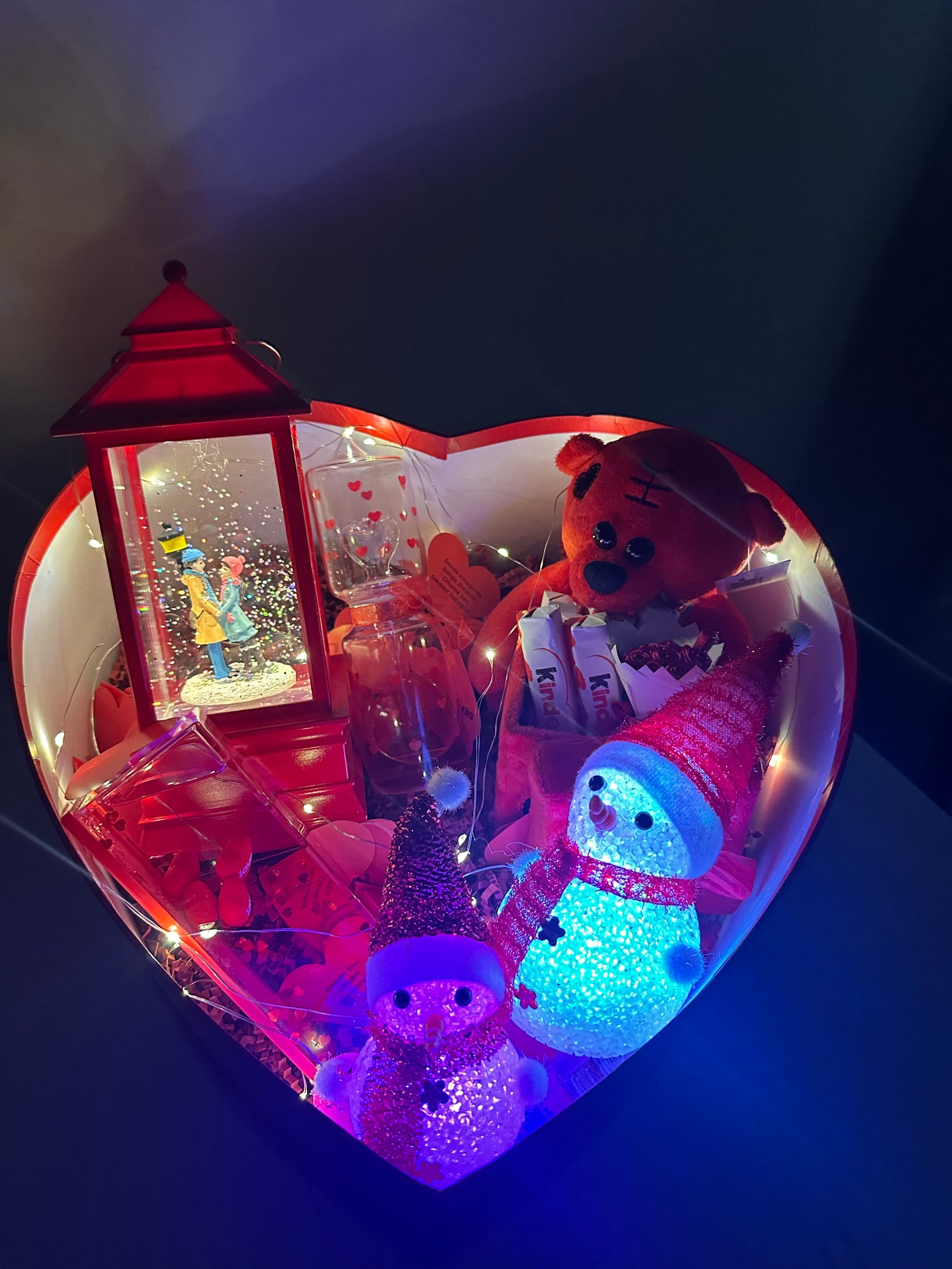 Kırmızı Konsept Özel Tasarım Hediye kutusu 🎁 3322