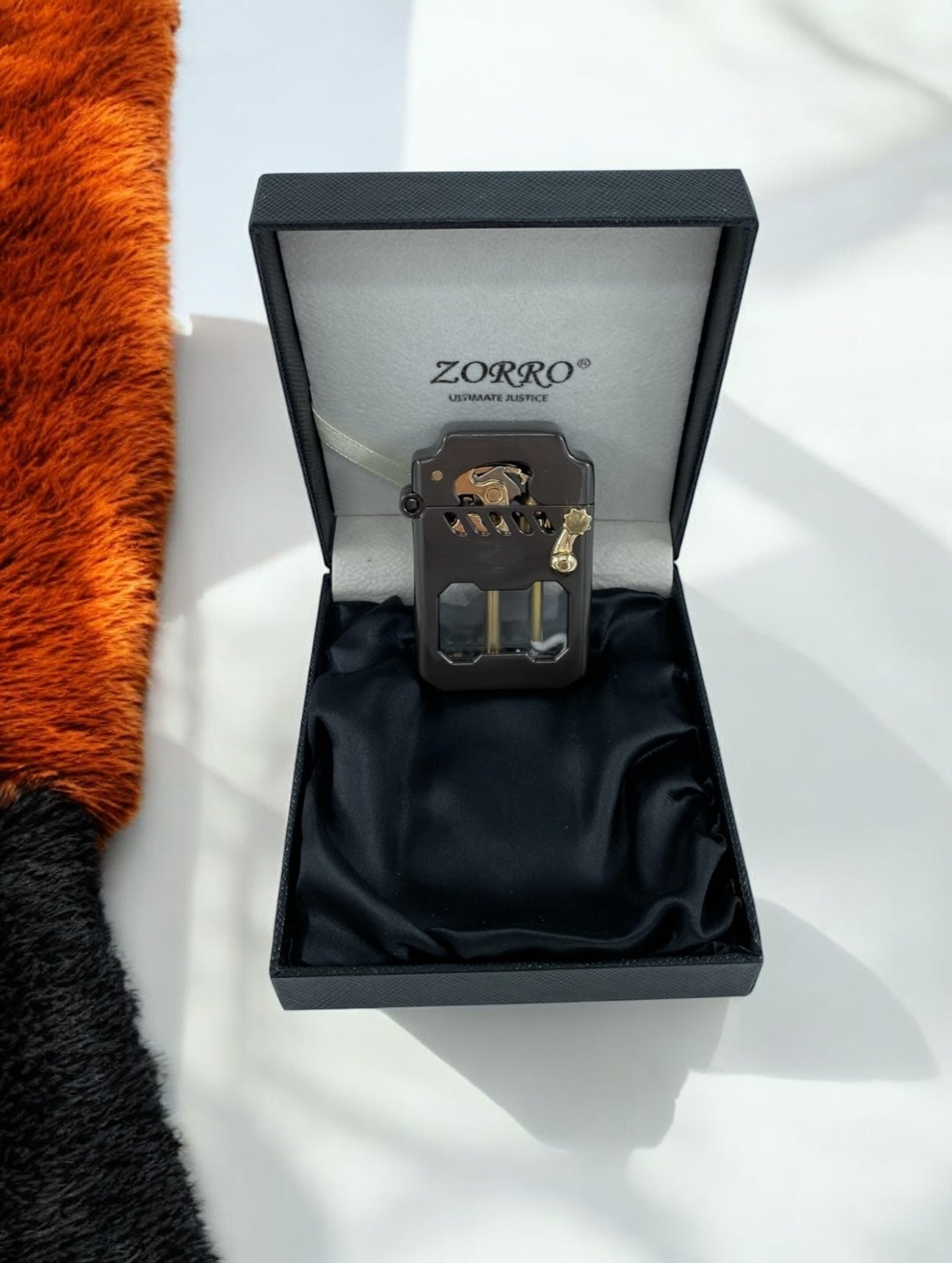 Zorro Lüx Çarklı Benzinli Çakmak 786-002