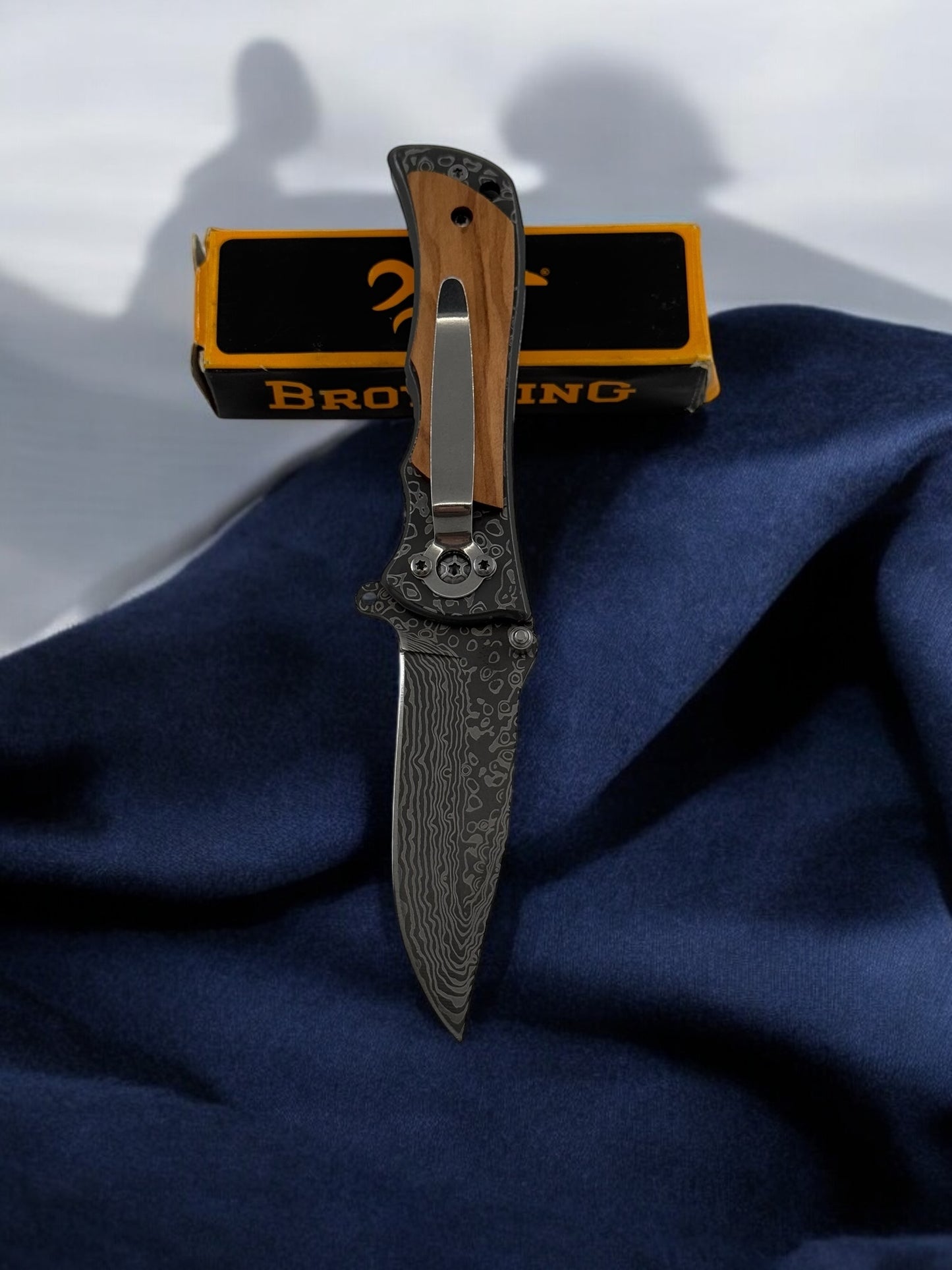 Mini Model Browning Damascus Çakı 2-35