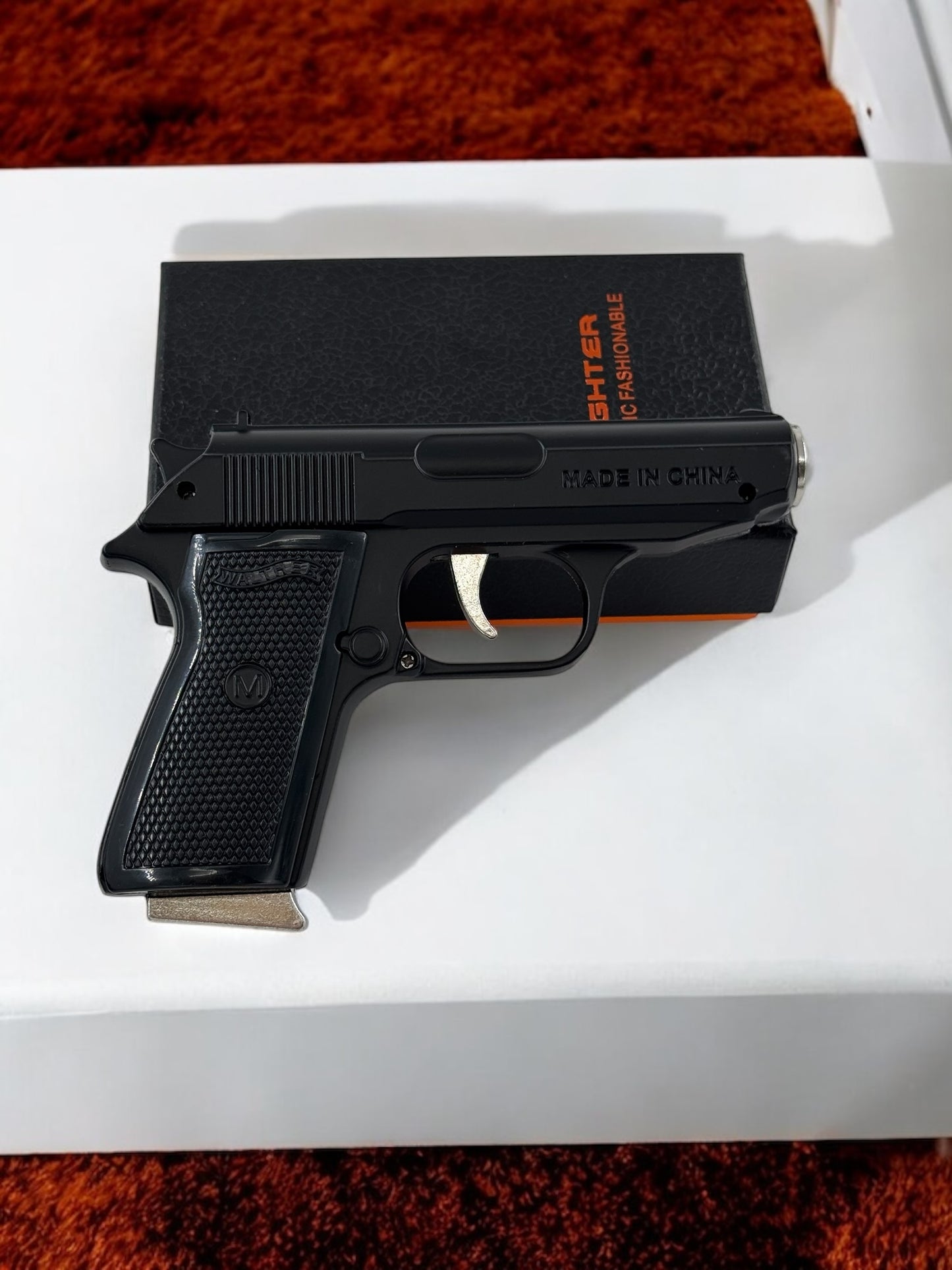 Walther Çakılı Metal Tabanca Modeli Kılıflı Kutusunda 7677
