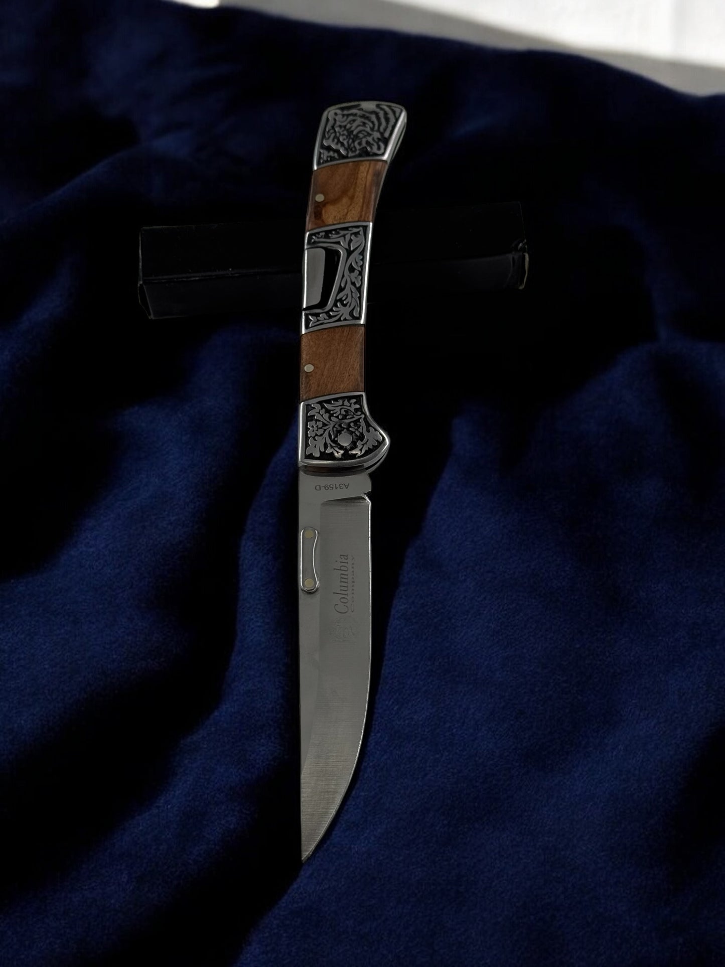 Columbia Desenli Çakı Kahve A3159-D