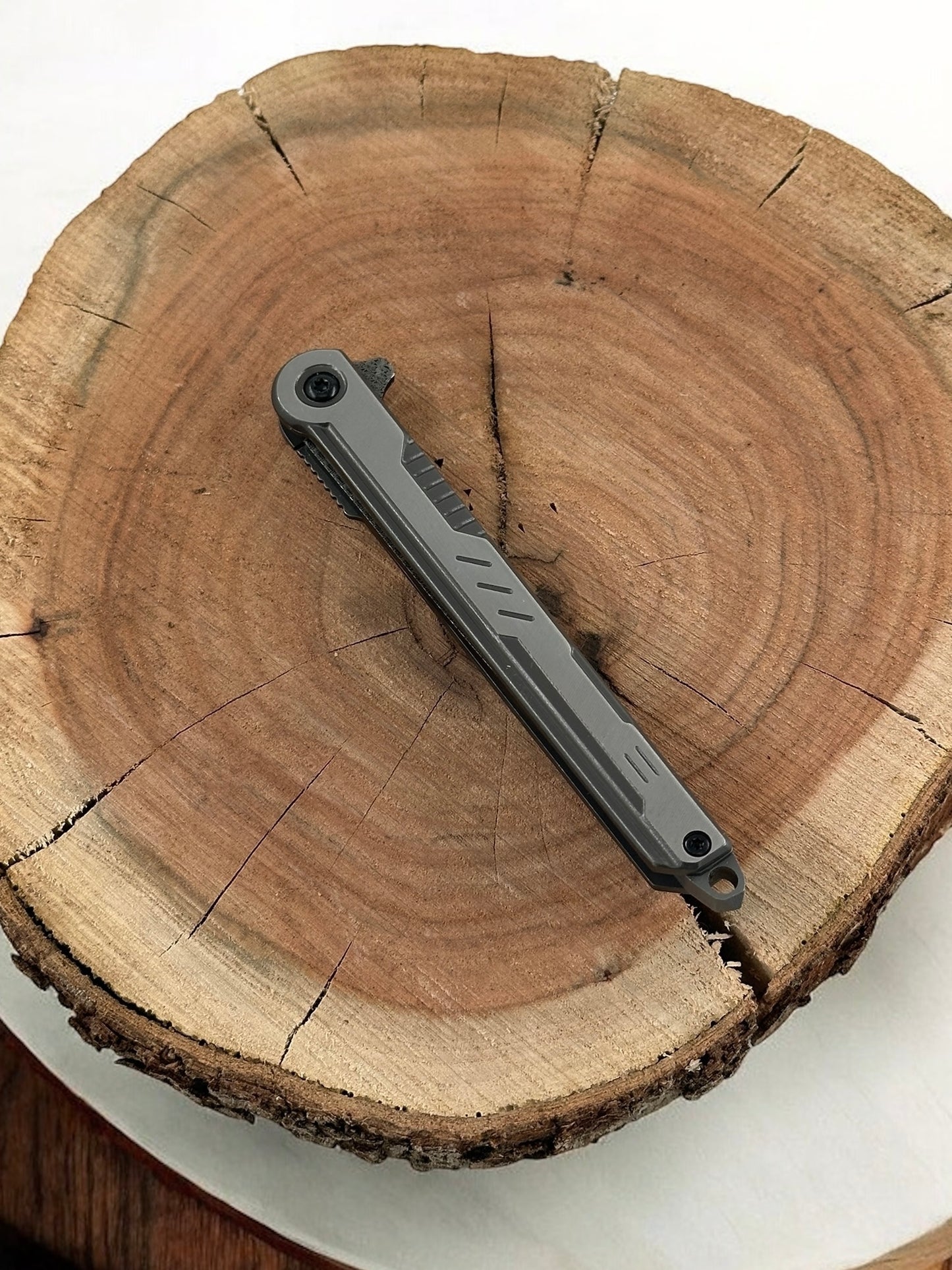 Damascus M390 Gümüş Çakı 8543