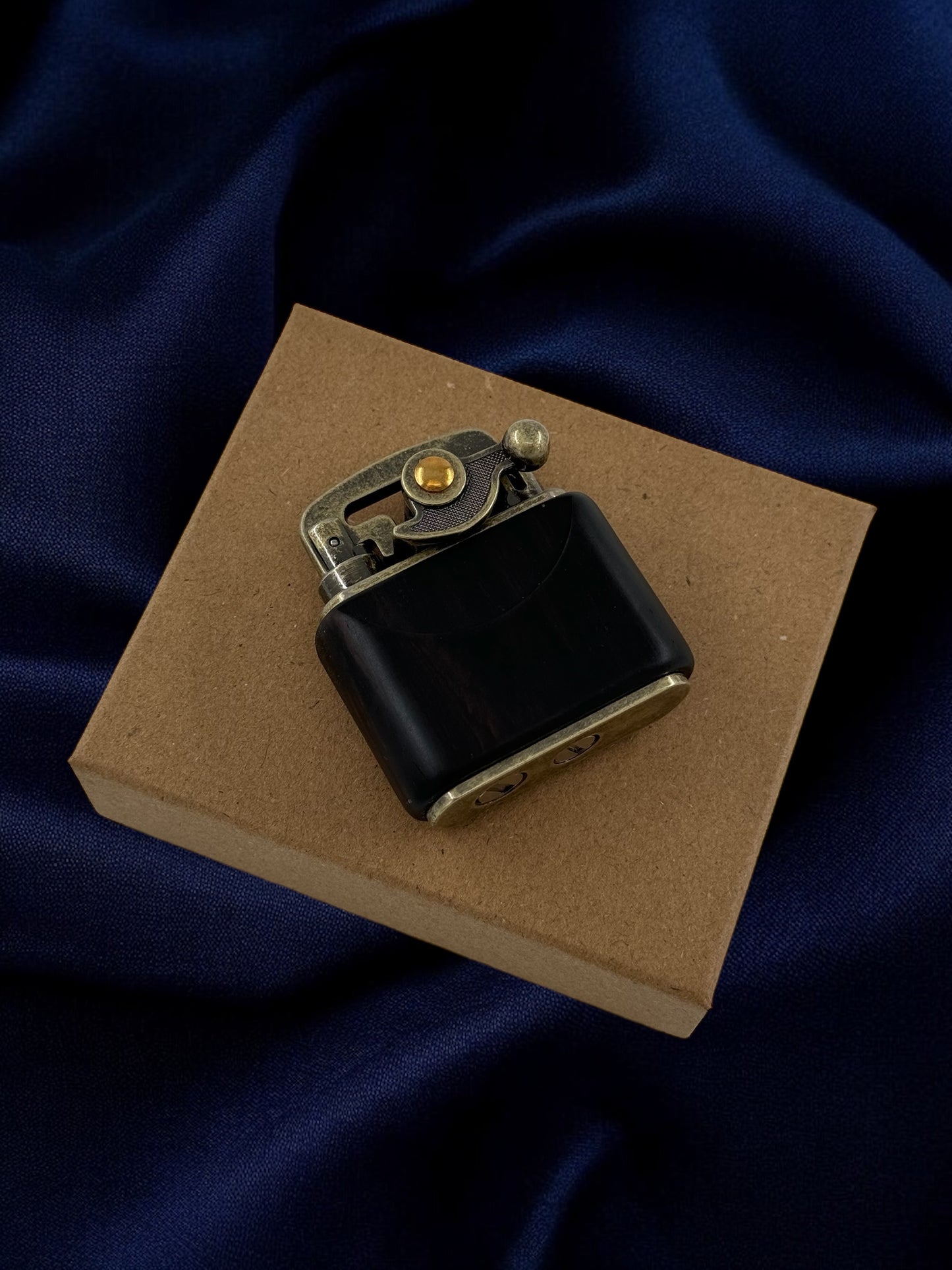 Silvio Monetti Ahşap Görünümlü Lüx Benzinli Çakmak 090T