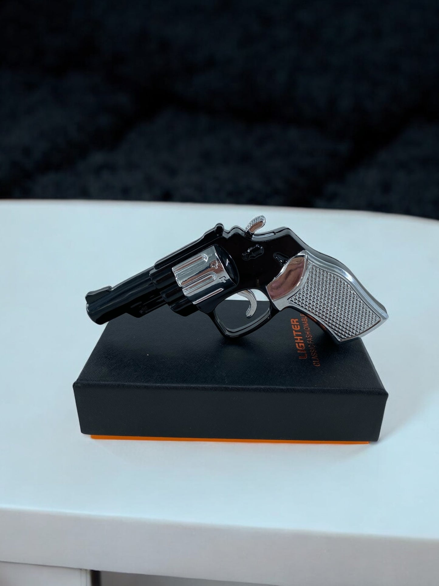 Mini Tabanca Şeklinde Toplu Çakmak ve Şaka Çakmağı