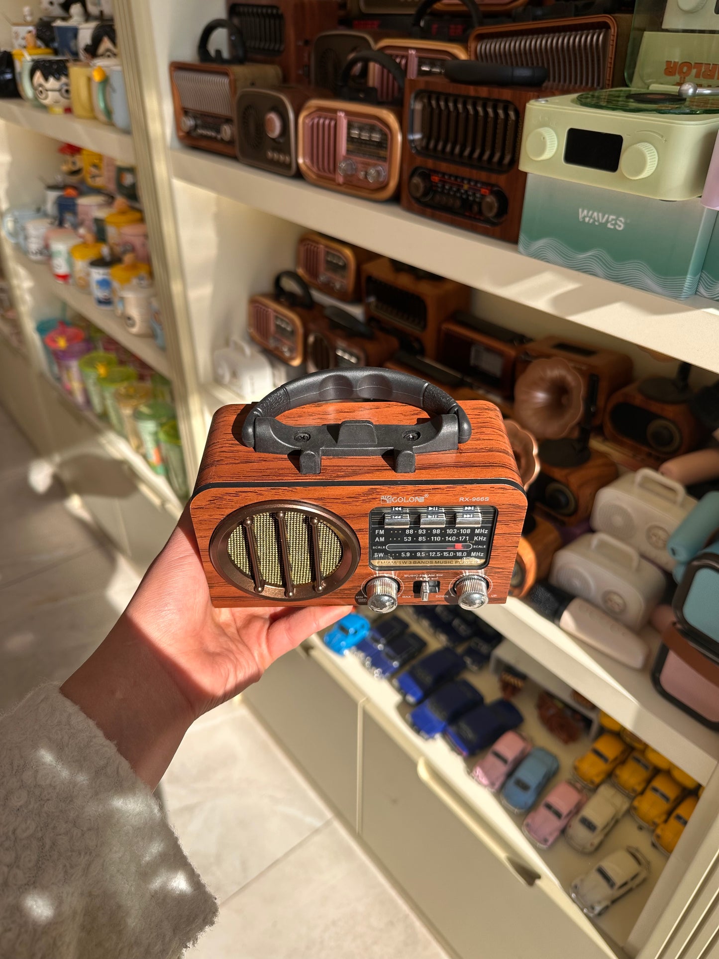 Nostaljik Bluetooth Bağlantılı Radyo RX-9669