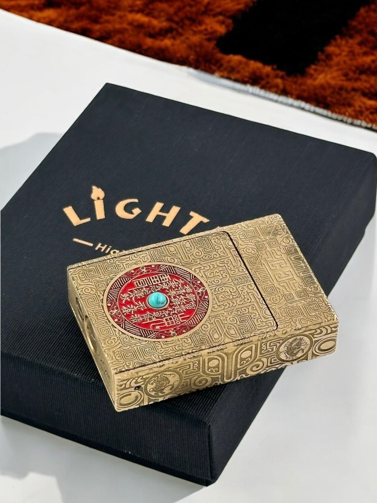 High Grade Lighter Özel Seri Prinç İşlemeli Çakmak