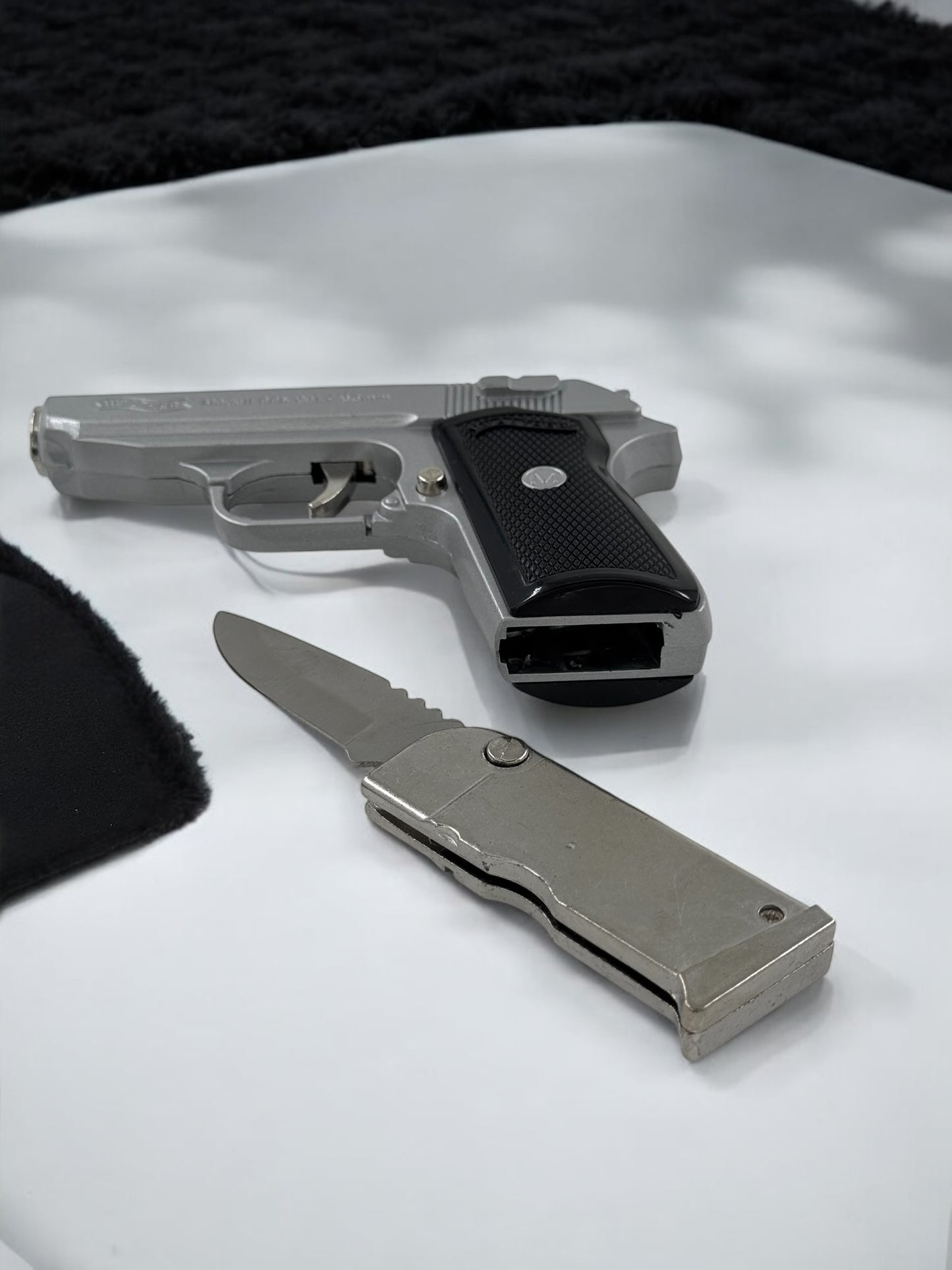 Walther Çakılı Metal Tabanca Modeli Kılıflı Kutusunda 7677