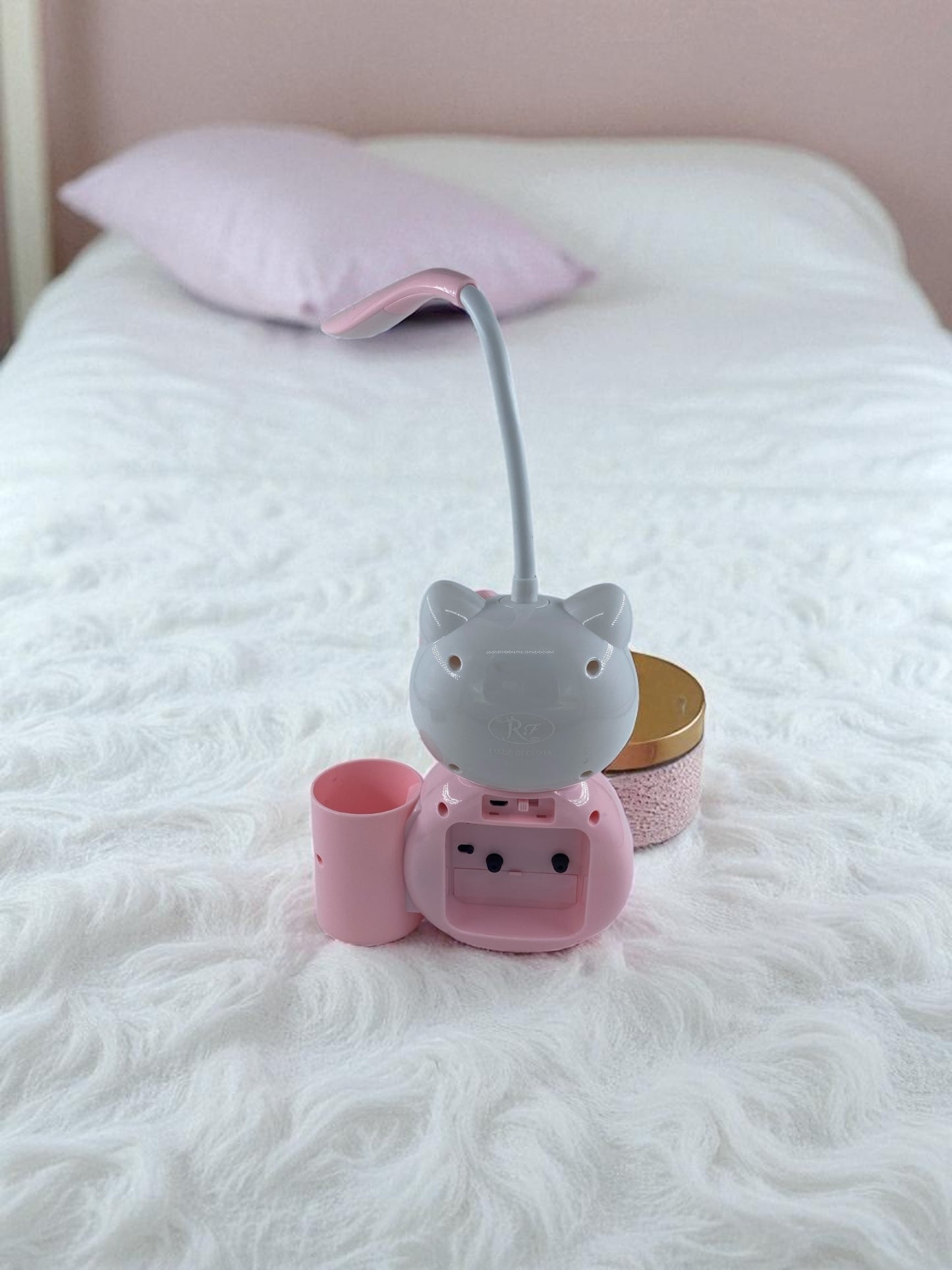 Hello Kitty Şarjlı Masa Lambası Saat