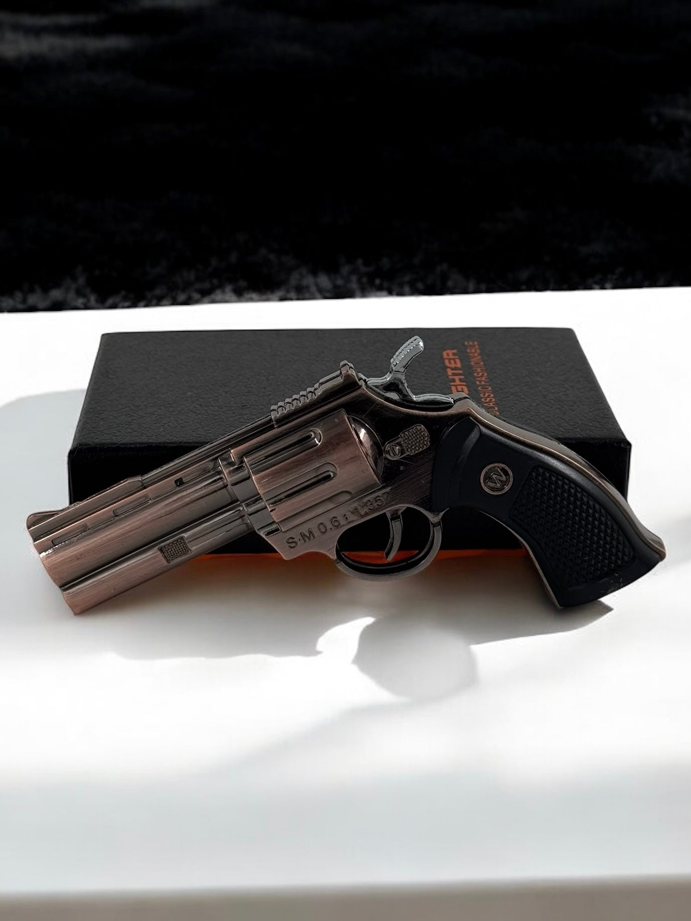 Smith Wesson 357 Magnum Mini Toplu Tabanca Çakmak 6182