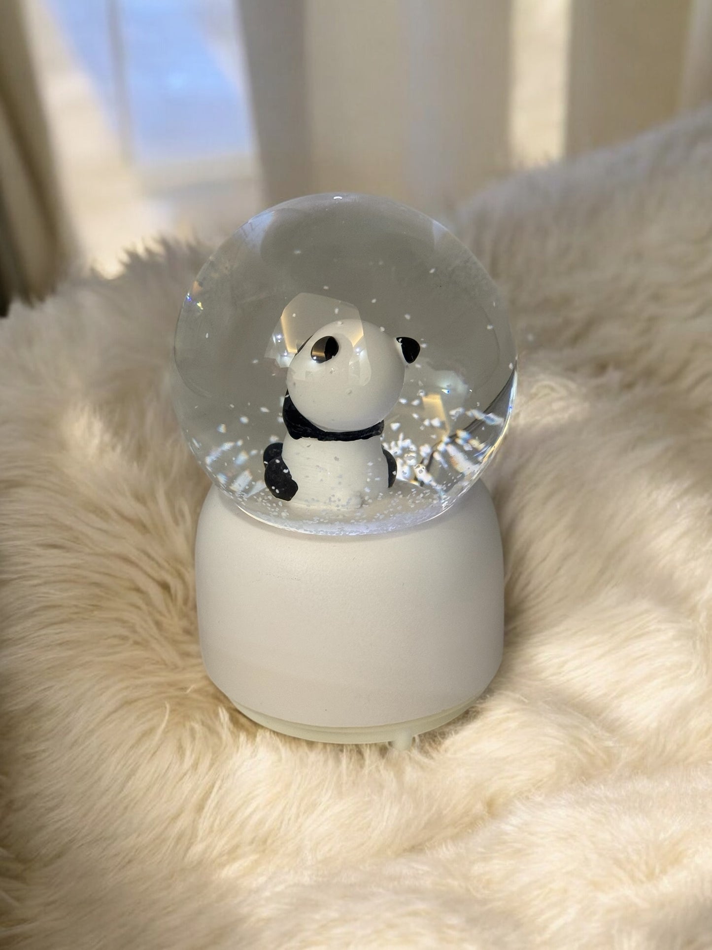 Panda Temalı Orta Boy Kar Küresi 4-568