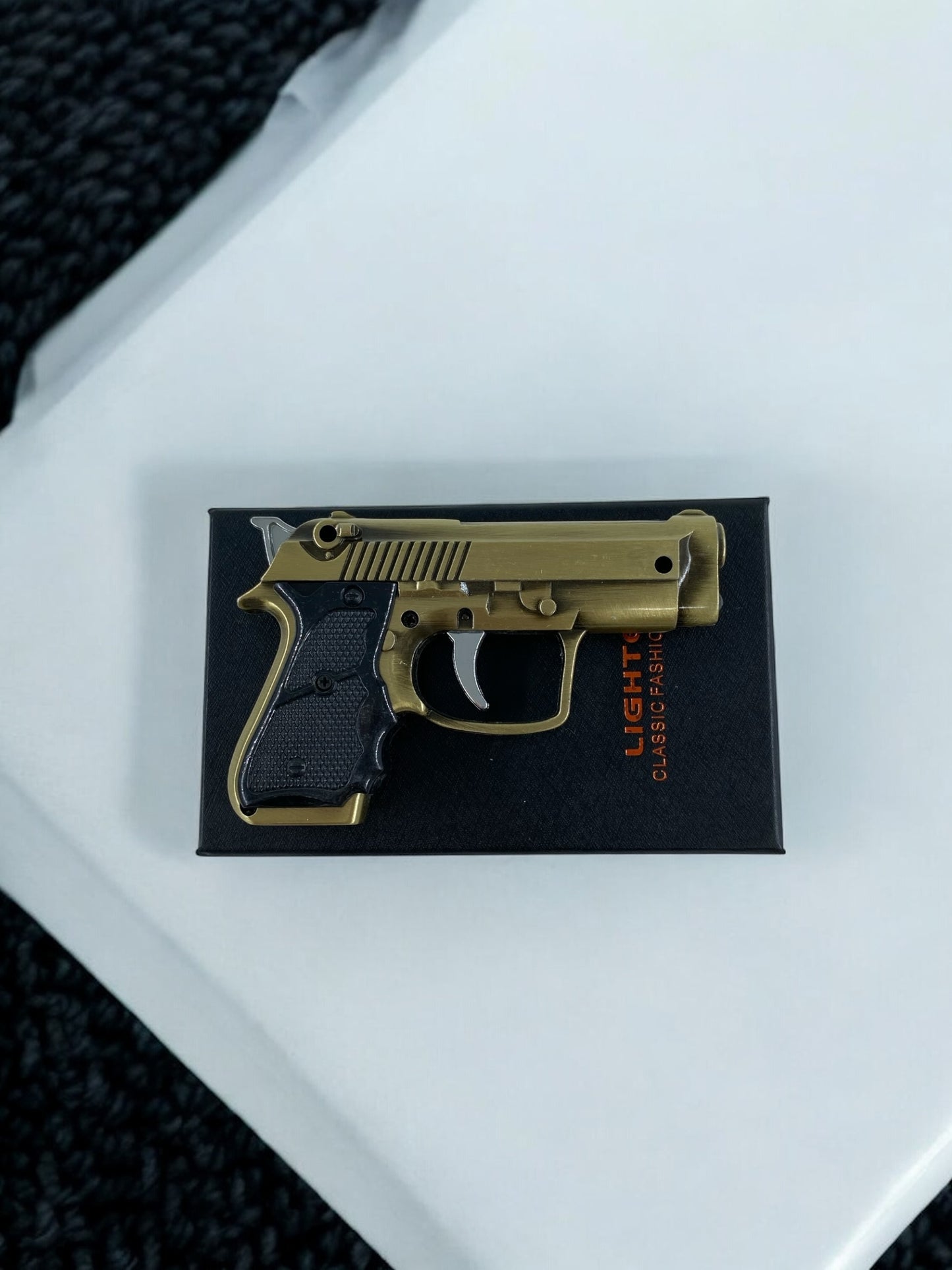 Browning Model Mini Pürmüzlü Renkli Alevli Çakmak