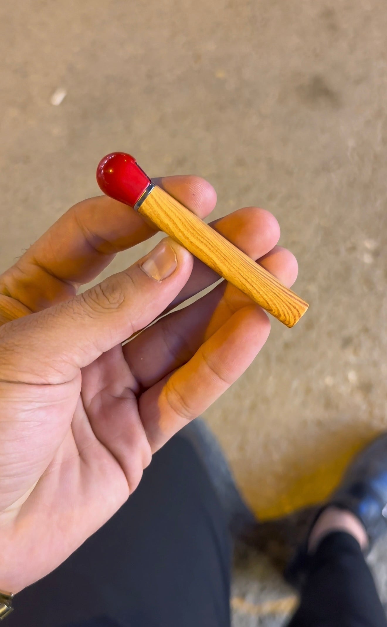 Kibrit Şeklinde Metal Gazlı Çakmak