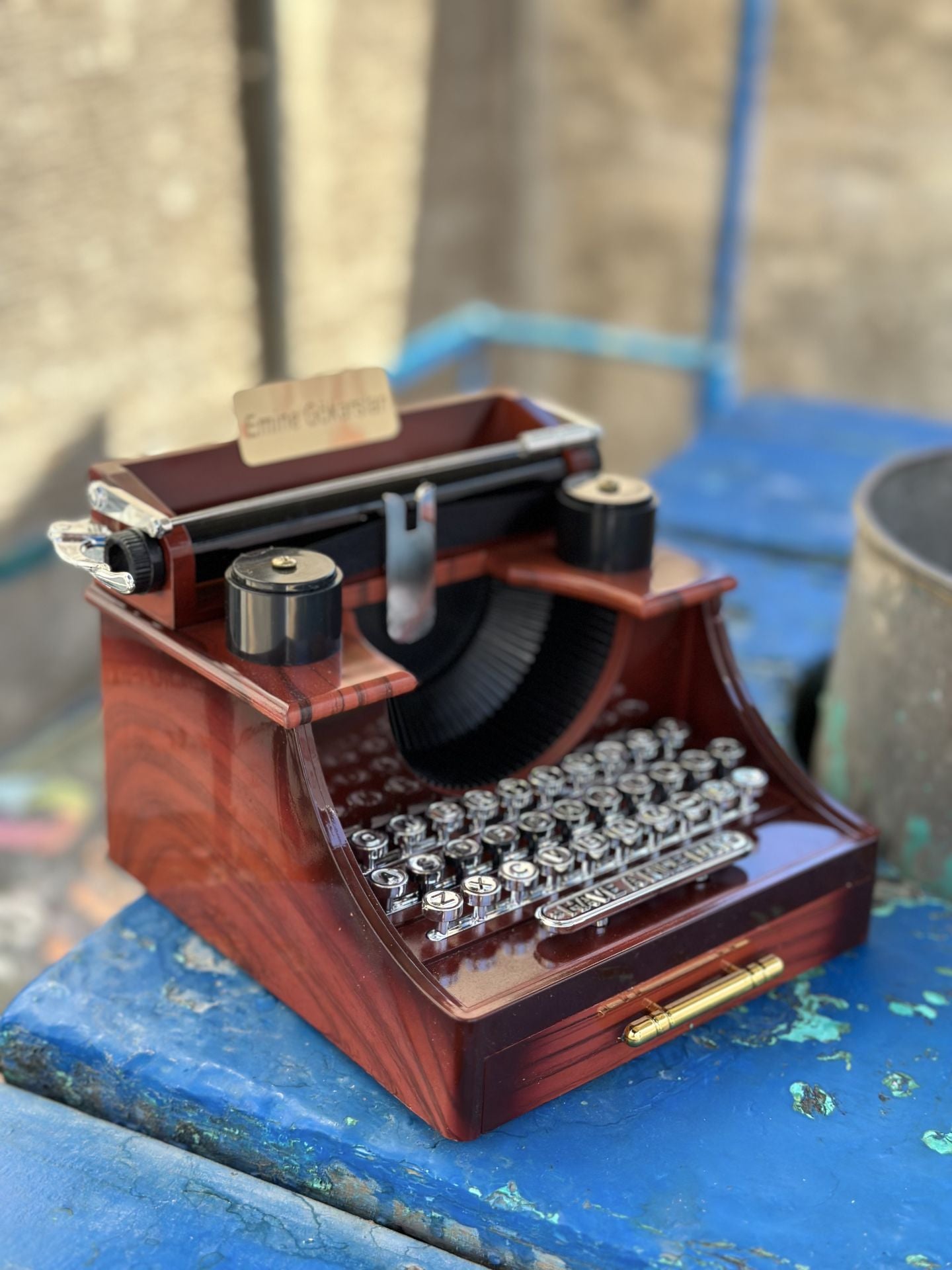 Nostaljik Daktilo Müzik Kutusu 2287