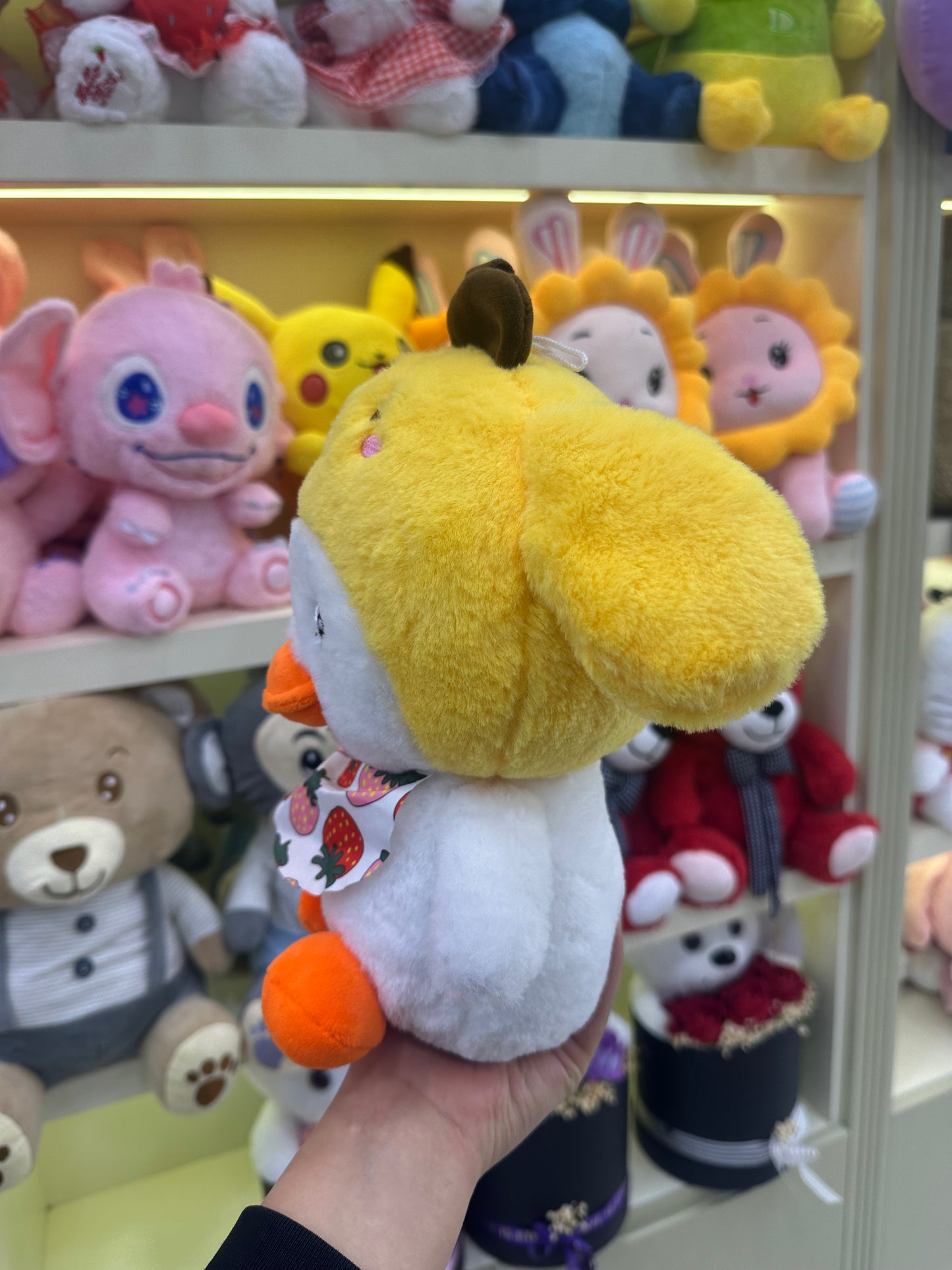 Bebek Önlüklü Ördek Peluş