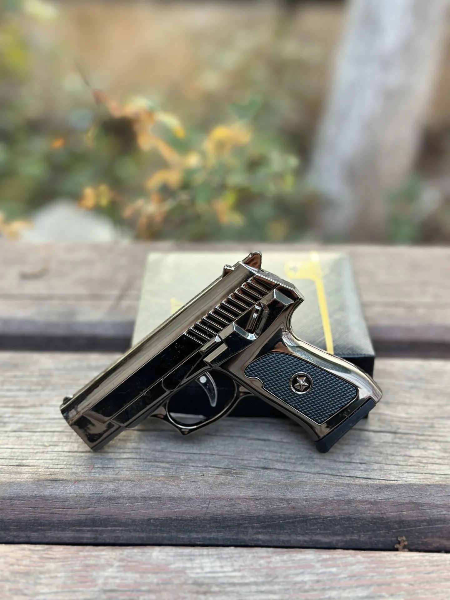 Mini Browning Tabanca Model Gazlı Çakmak 1235