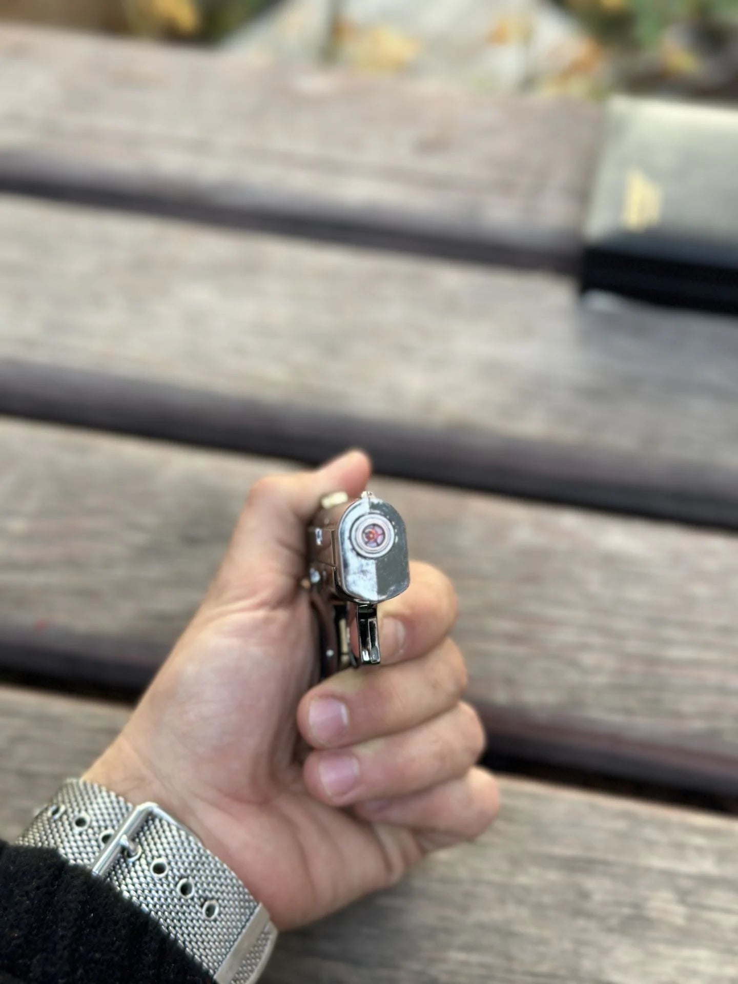 Mini Browning Tabanca Model Gazlı Çakmak 1235