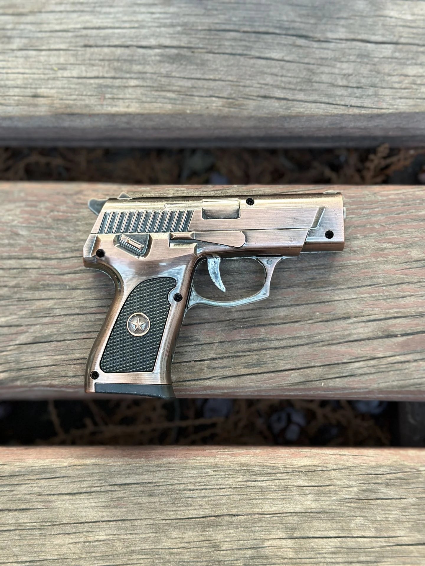 Mini Browning Tabanca Model Gazlı Çakmak 1235
